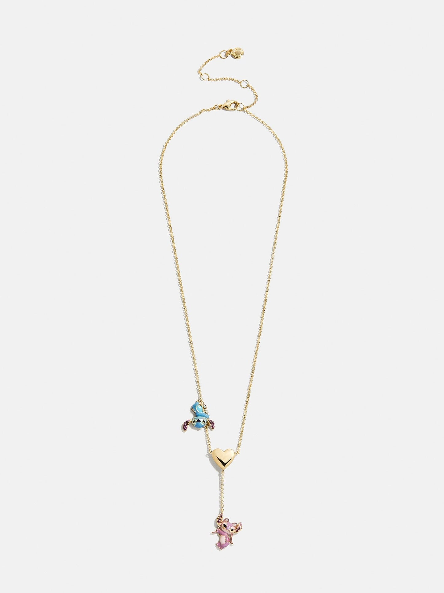 Disney Lilo & Stitch Dynamic Duo Lariat Necklace - Disney Stitch