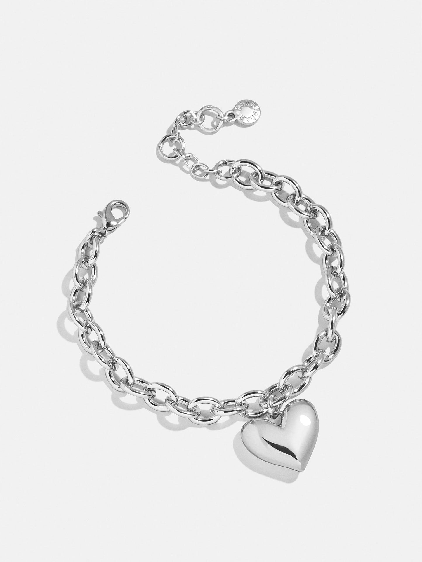 Millie Bubble Heart Bracelet - Silver
