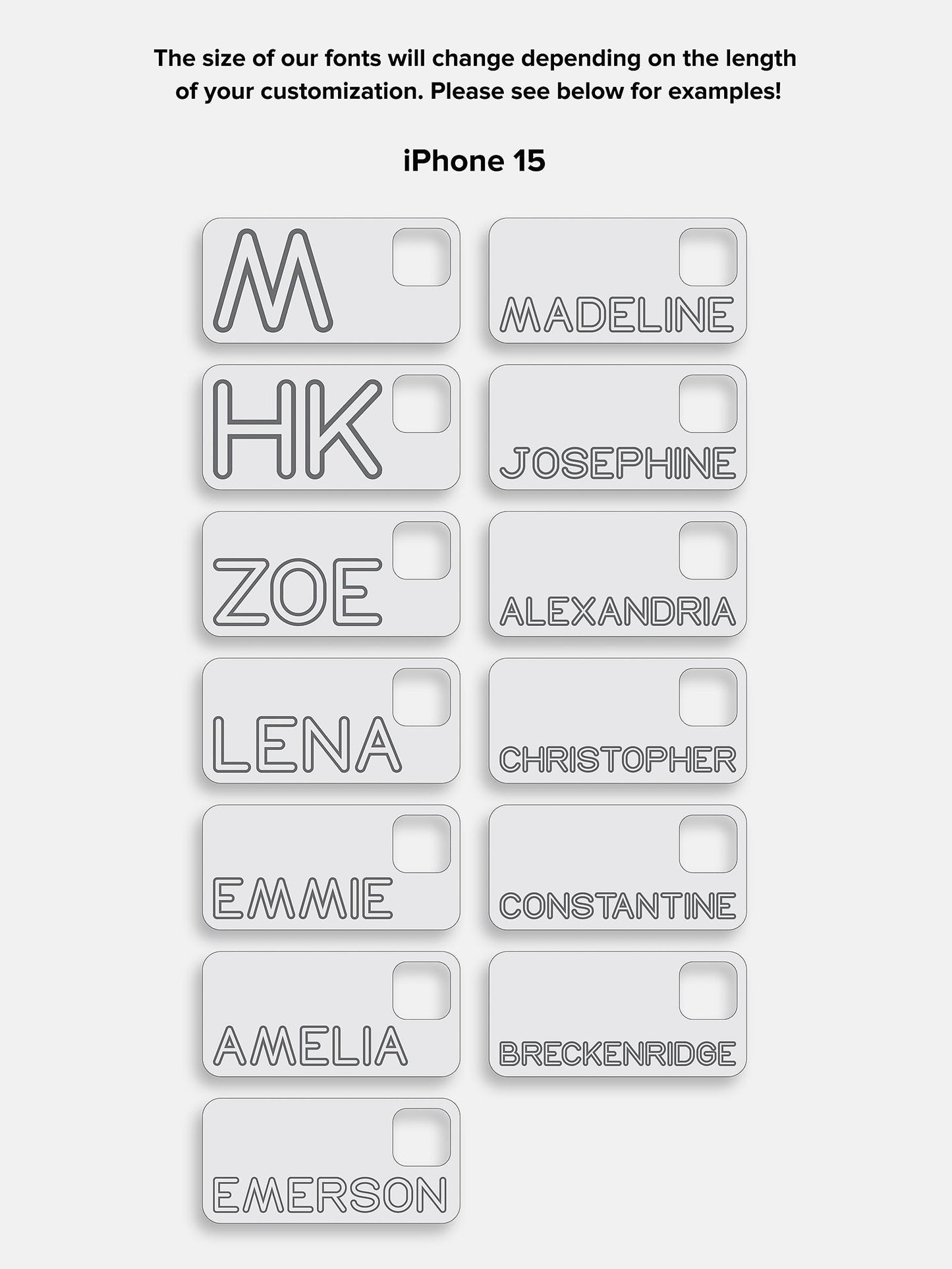 Fine Line Custom iPhone Case - Orange/Light Pink