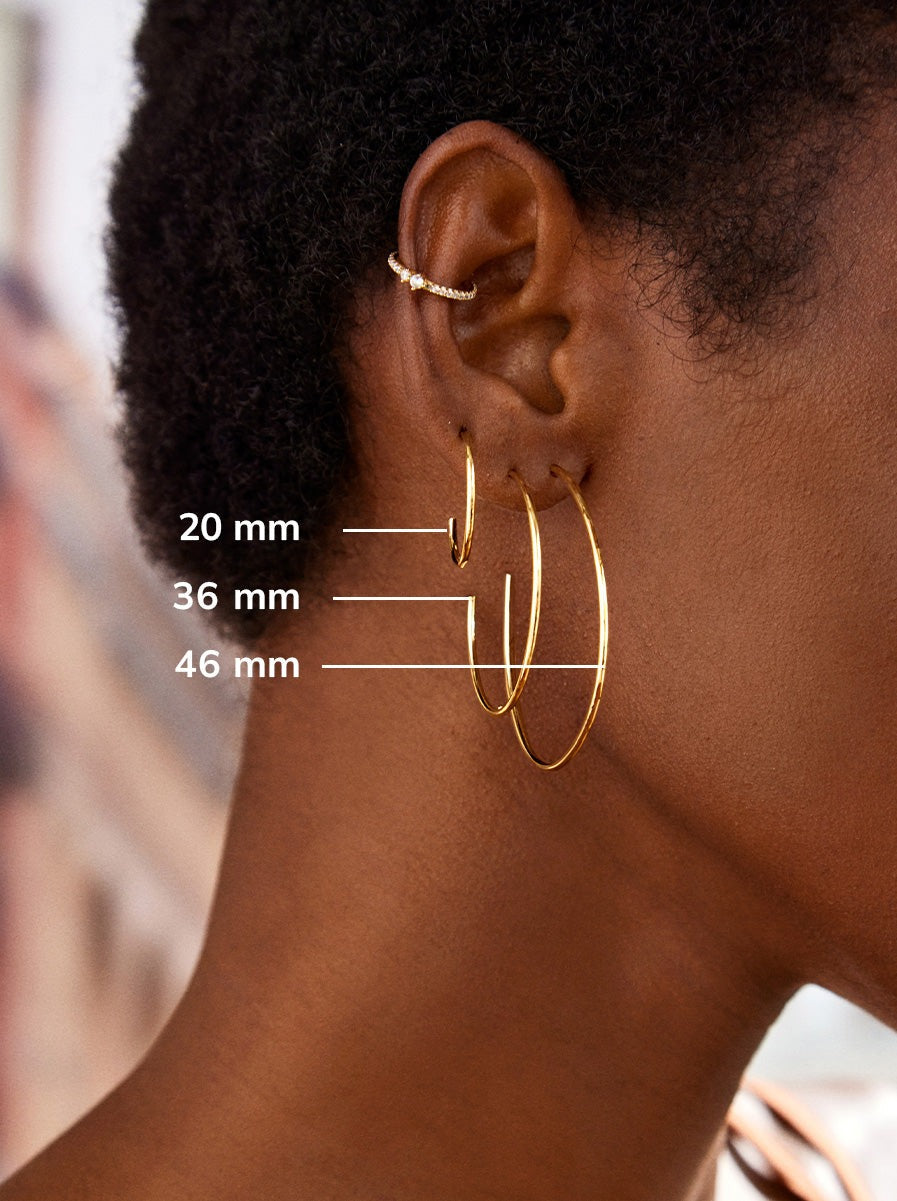 Dalilah Earrings - 20MM