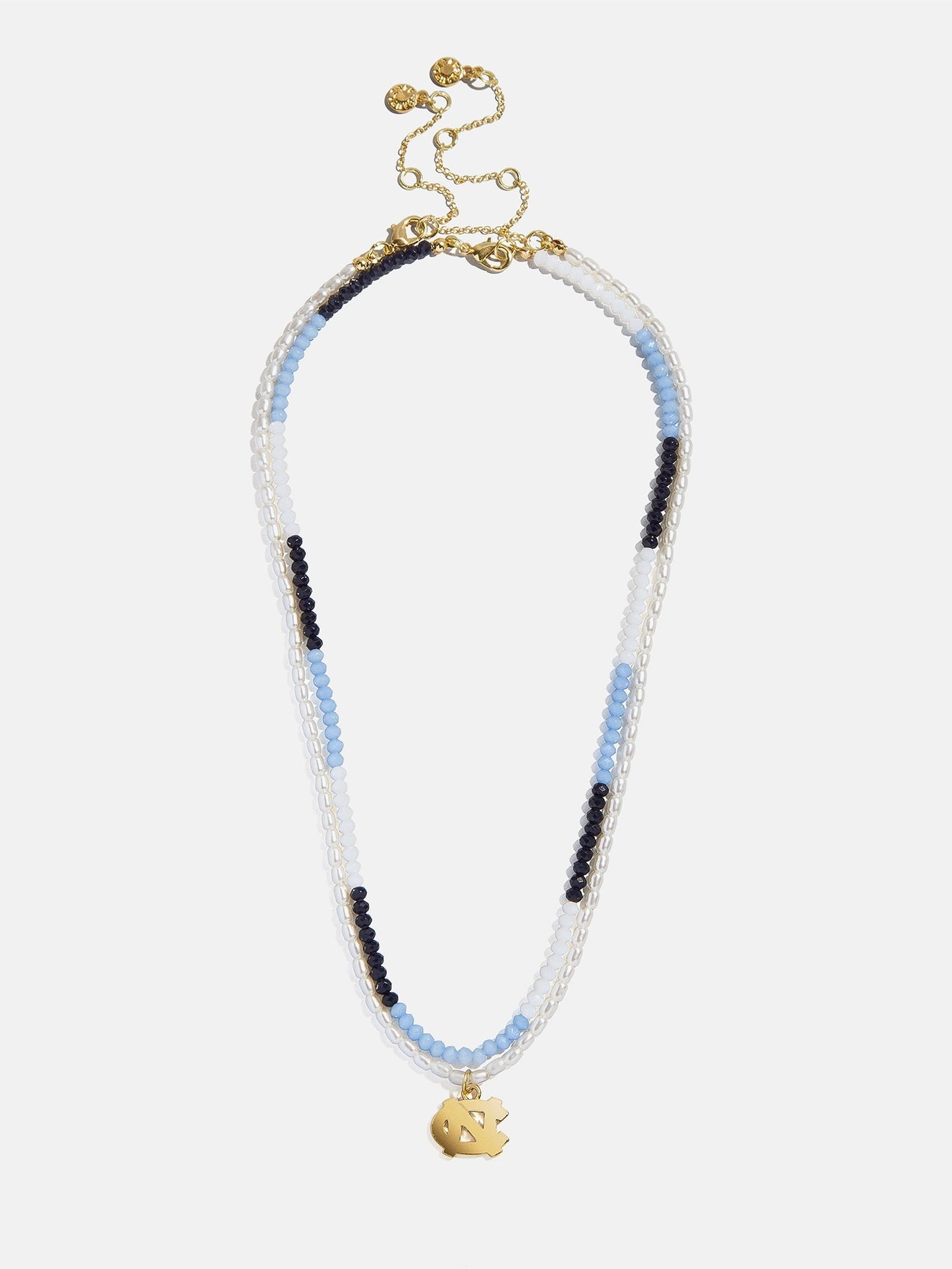 University of North Carolina Beaded Logo Necklace Set - University of North Carolina