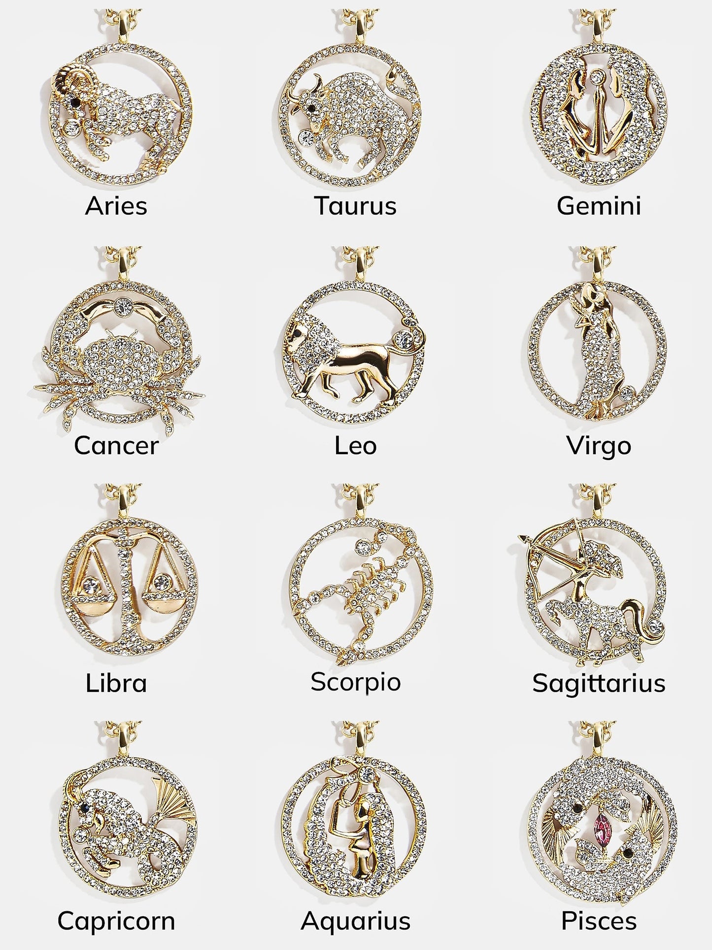 Andrea Zodiac Necklace - Capricorn
