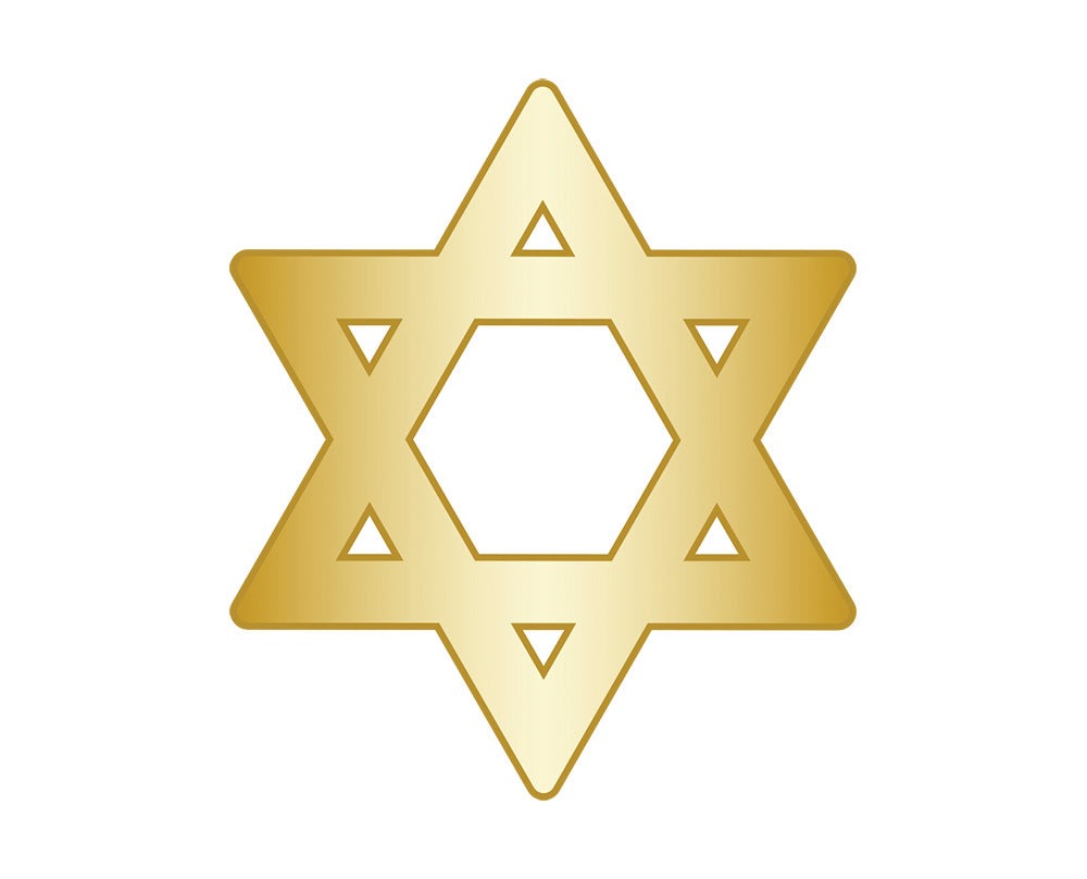Star of David Icon - Gold
