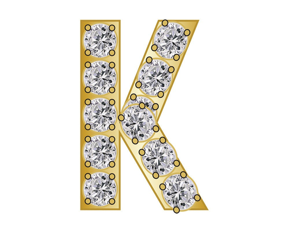 Mini K - Clear/Gold