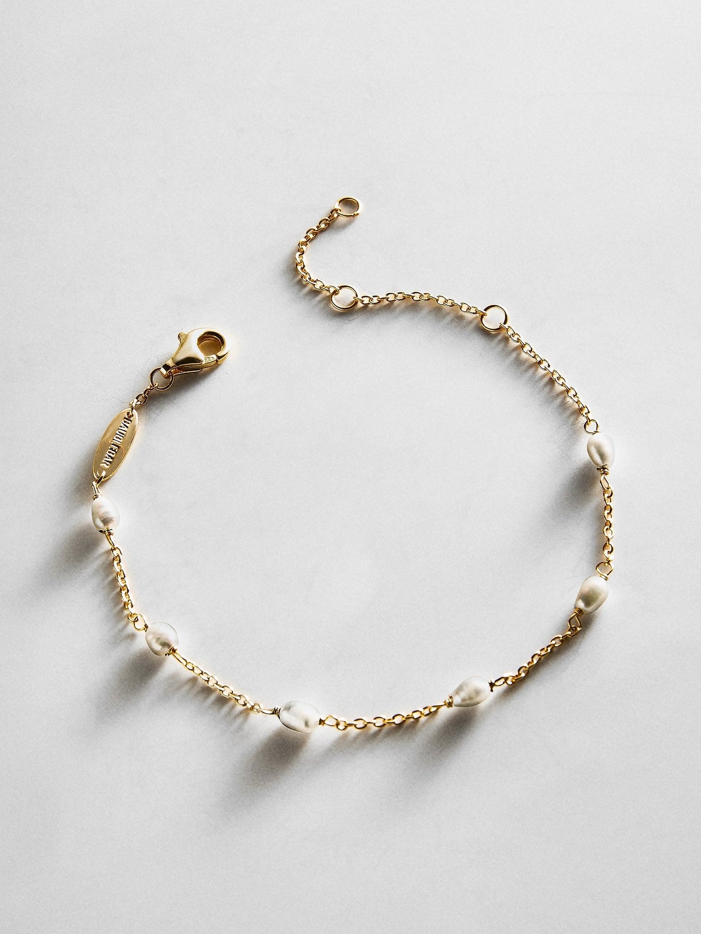 Yasmine 18K Gold Pearl Bracelet - Gold/Pearl