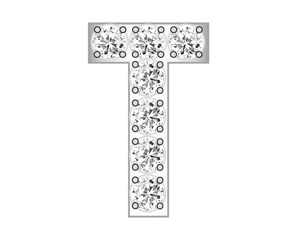 Mini T - Clear/Silver