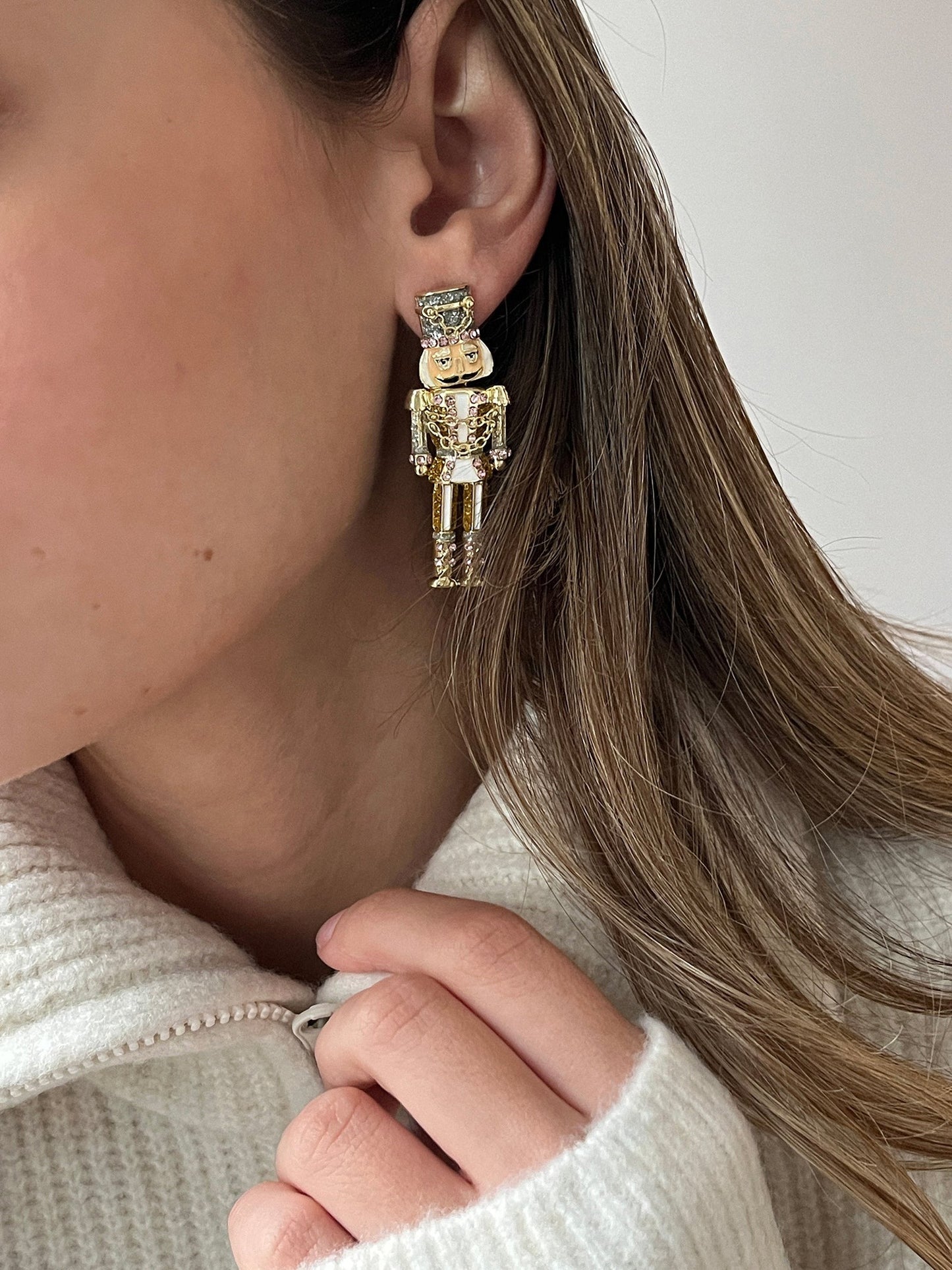 Sugarplum Soldier Nutcracker Earrings - Nutcracker