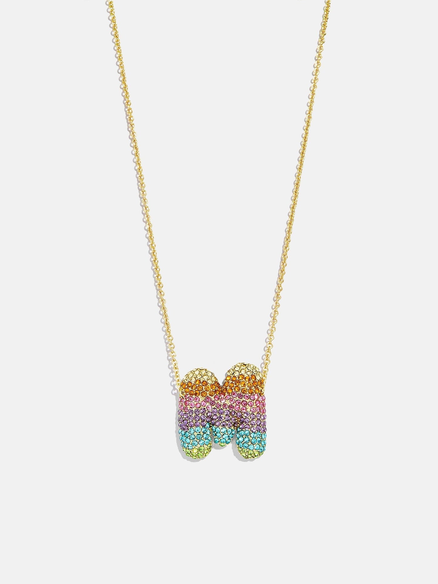 Kids' Bubble Initial Necklace - Multi