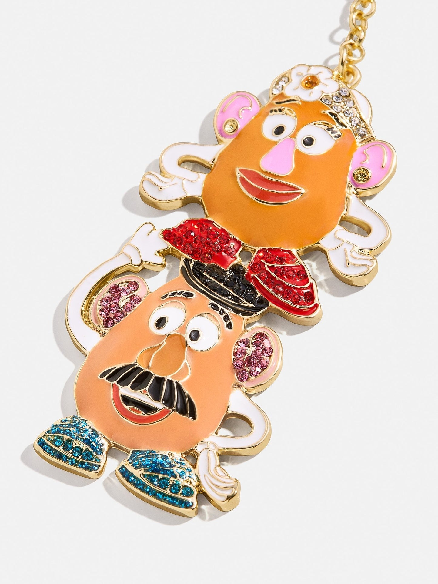 Disney Toy Story Pixar 2D Bag Charm - Mr. & Mrs. Potato Head Bag Charm