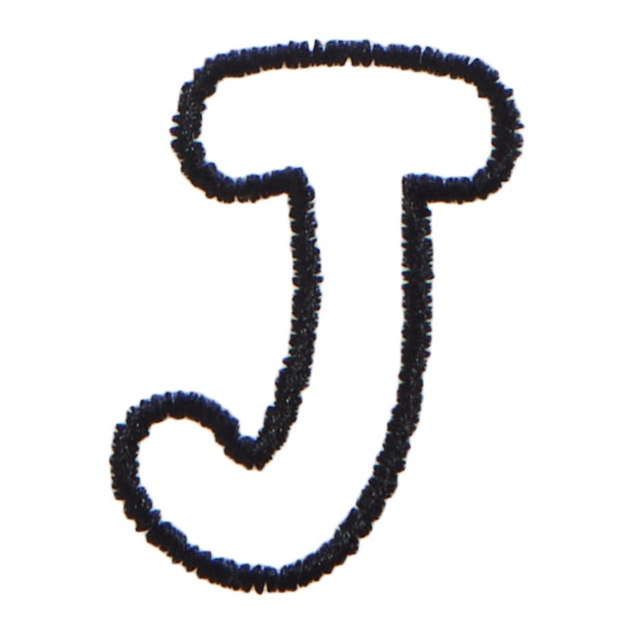 J - Bubble Letter