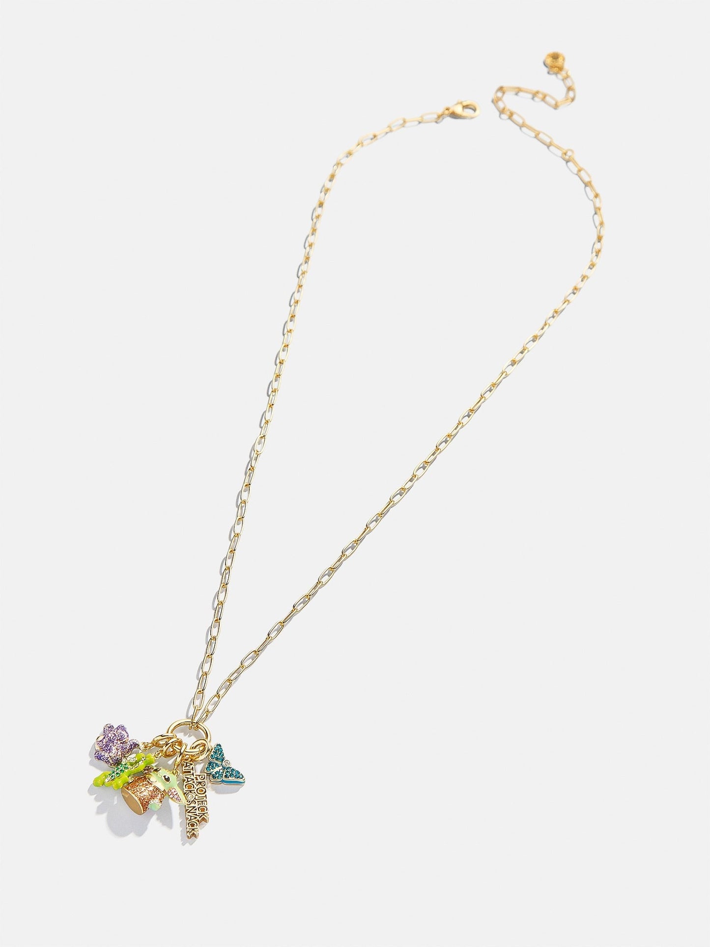 STAR WARSTM GROGUTM Cluster Charm Necklace - Gold/Green