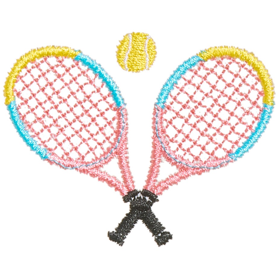 Pink Tennis Rackets Icon