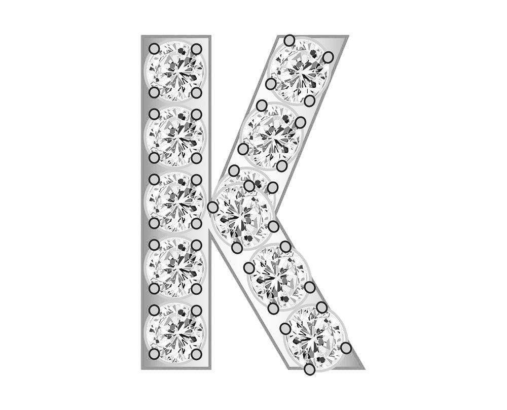Mini K - Clear/Silver