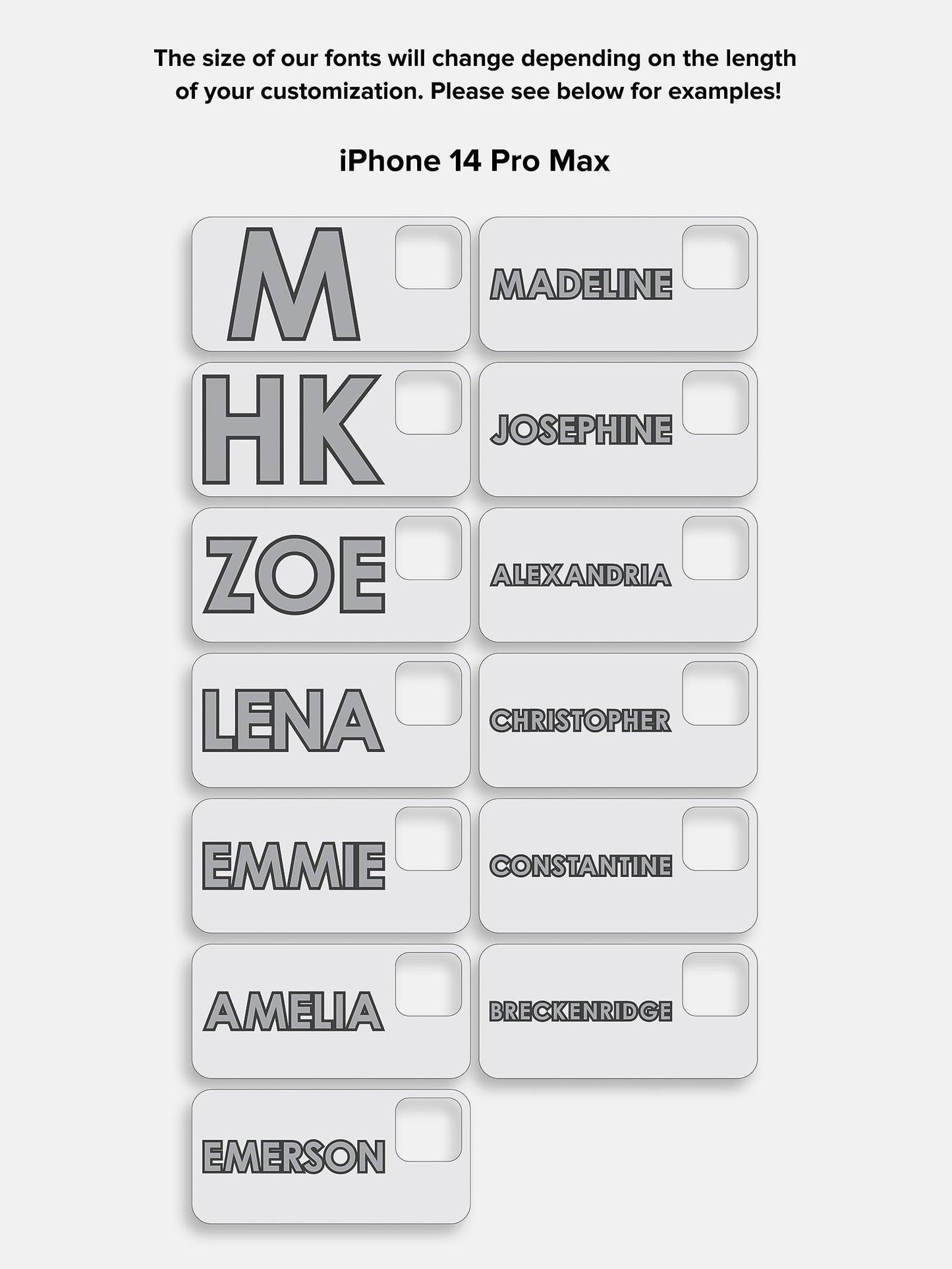 Block Font Custom iPhone Case - Green/Light Pink