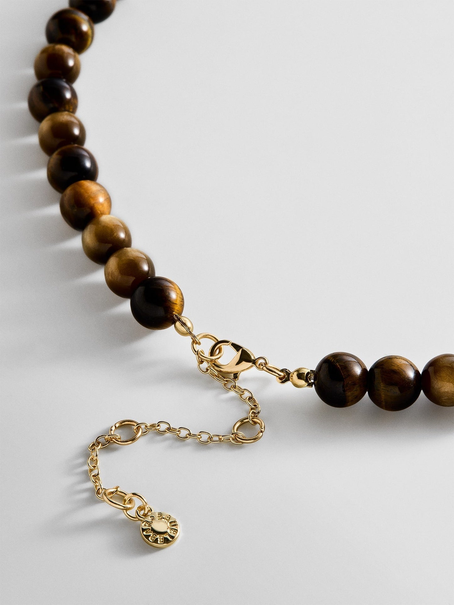 Janelle Semi-Precious Necklace - Tiger's Eye