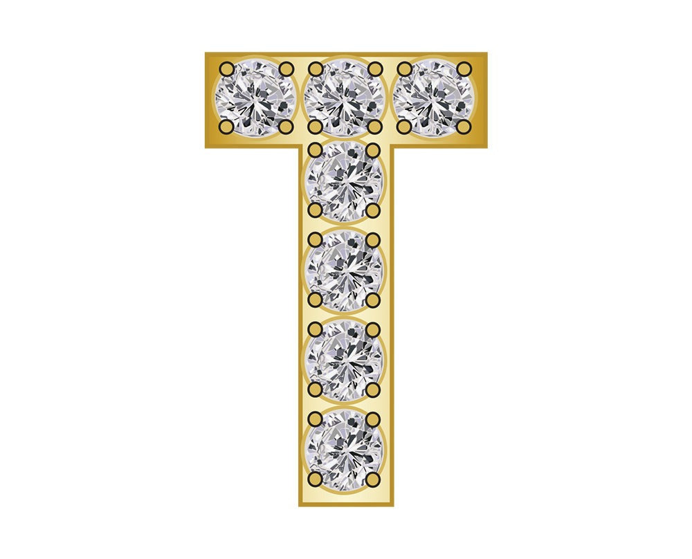 T - Pavé Gold