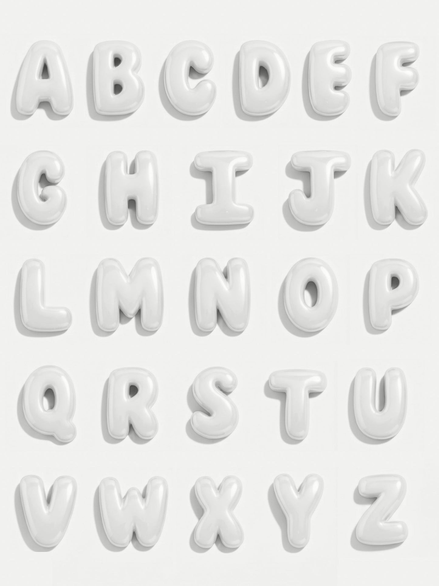 Knotty Enamel Initial Custom Bracelet - Multi/White Double Letter