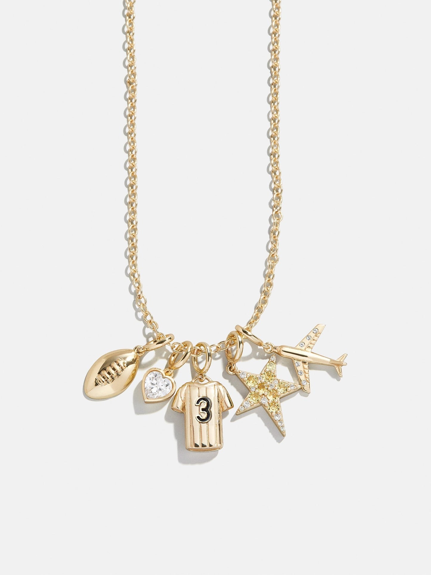 Jersey Custom Cluster Charm - Black