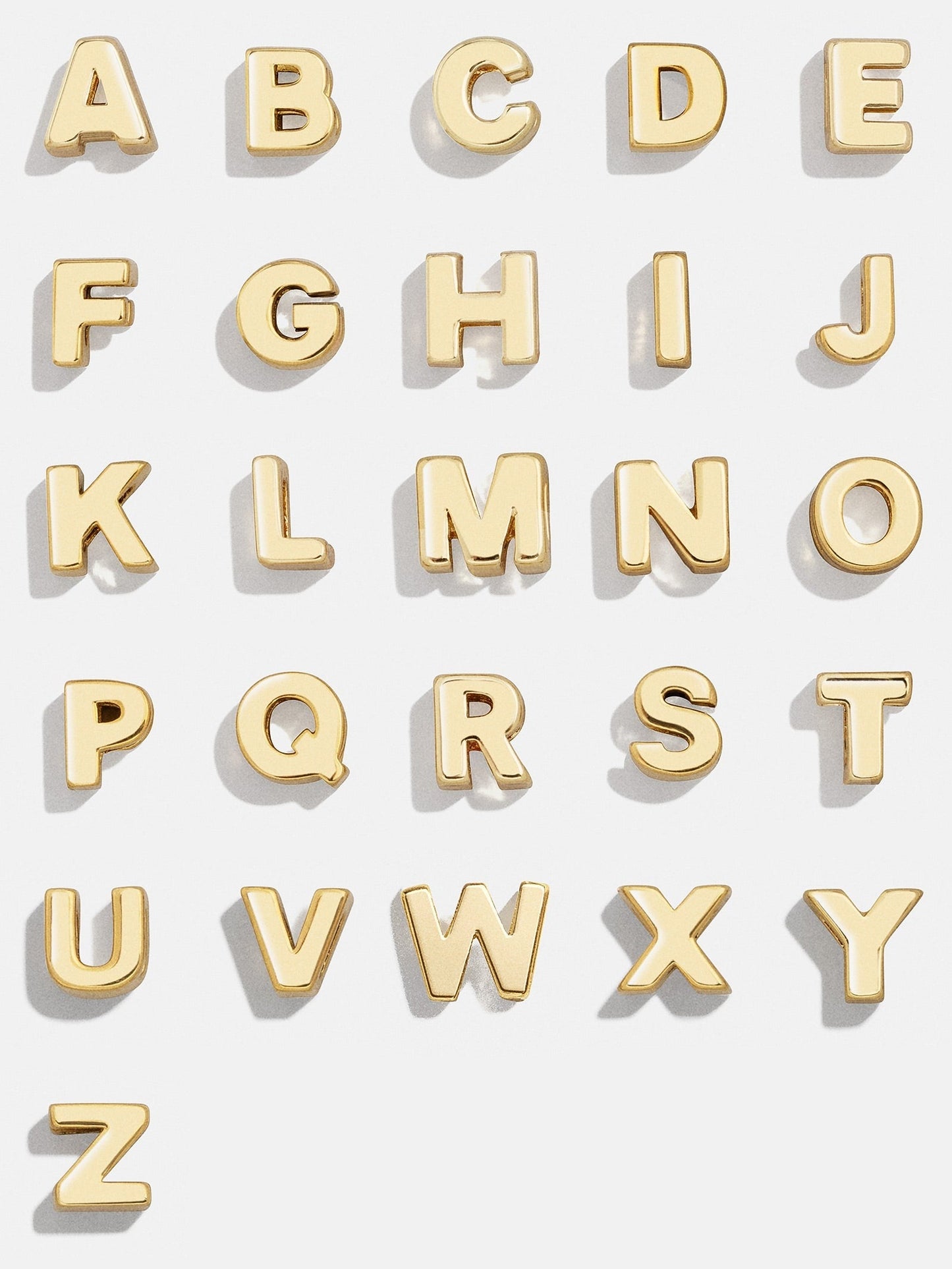 Classic Initial Bead - U