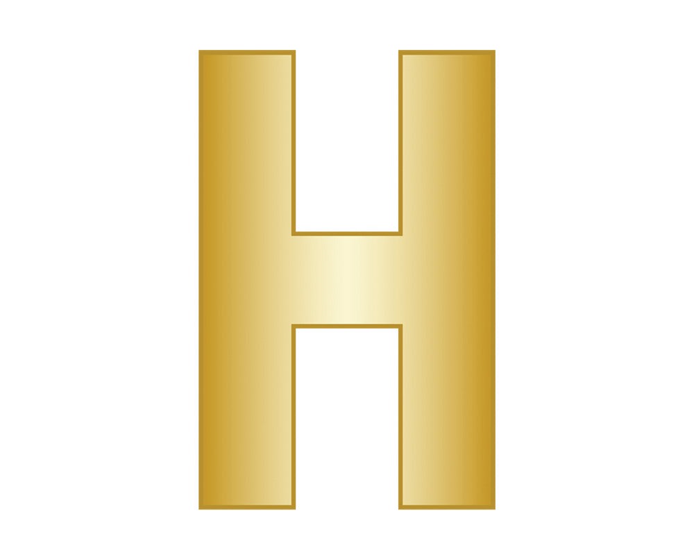 Mini H - Gold