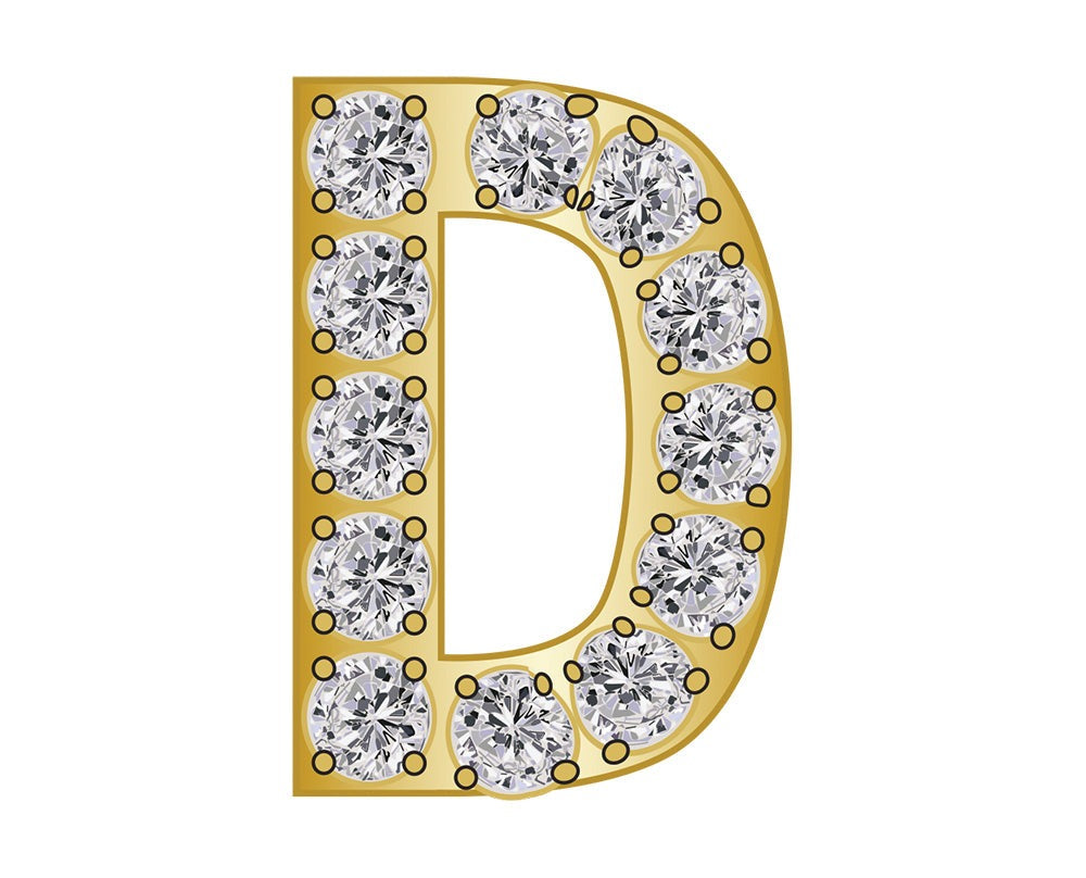 Mini D - Clear/Gold