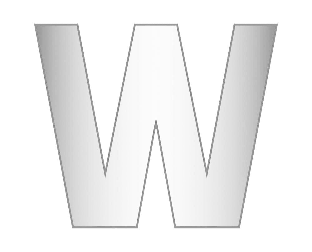 W - Silver