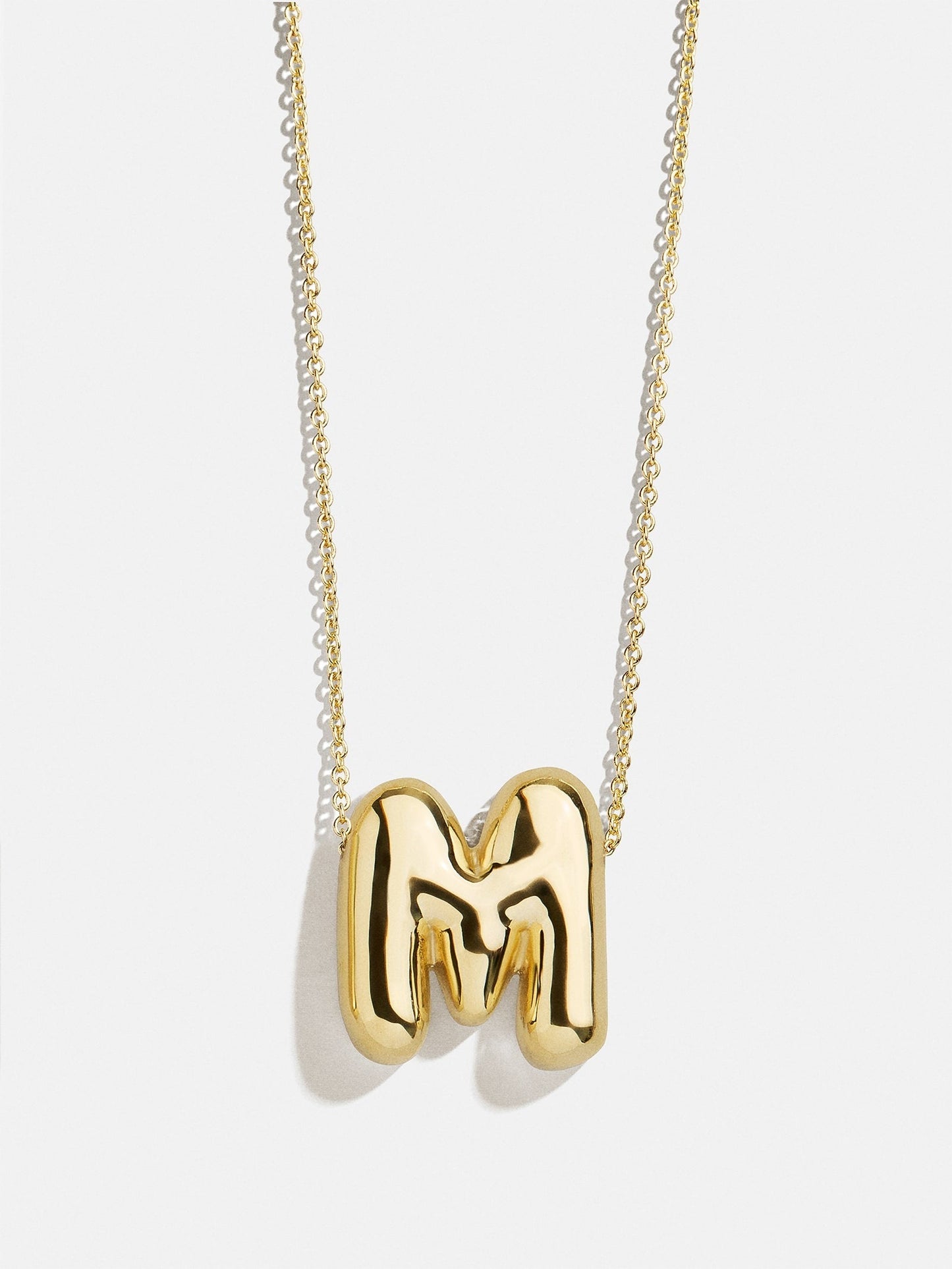 Kids' Bubble Initial Necklace - Gold