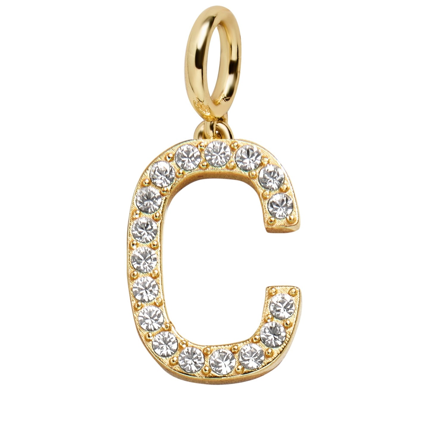 Pavé Initial Cluster Charm - C