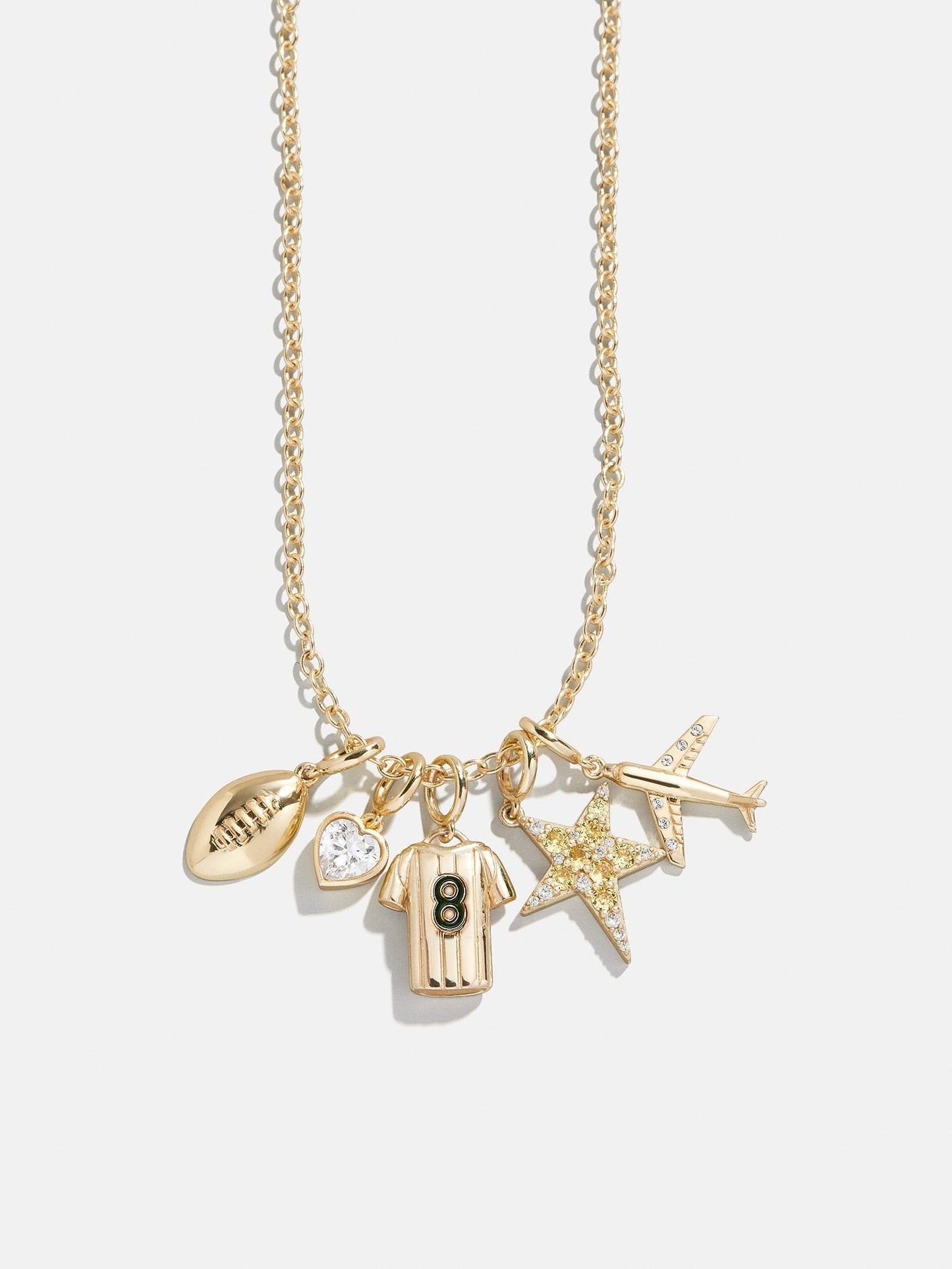 Jersey Custom Cluster Charm - Dark Green