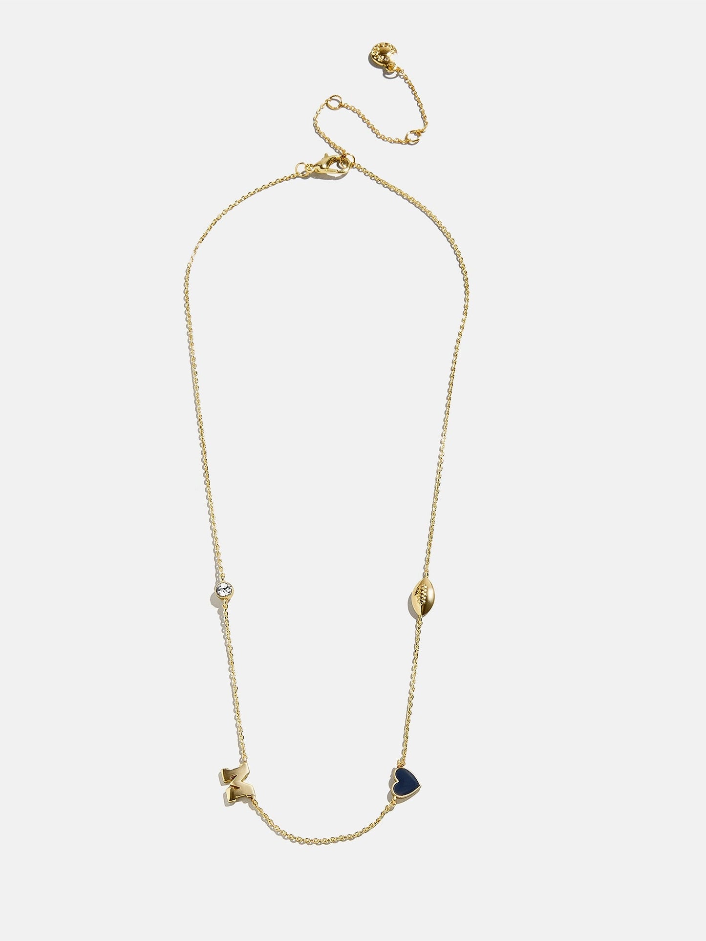University of Michigan Spaced Charm Necklace - University of Michigan