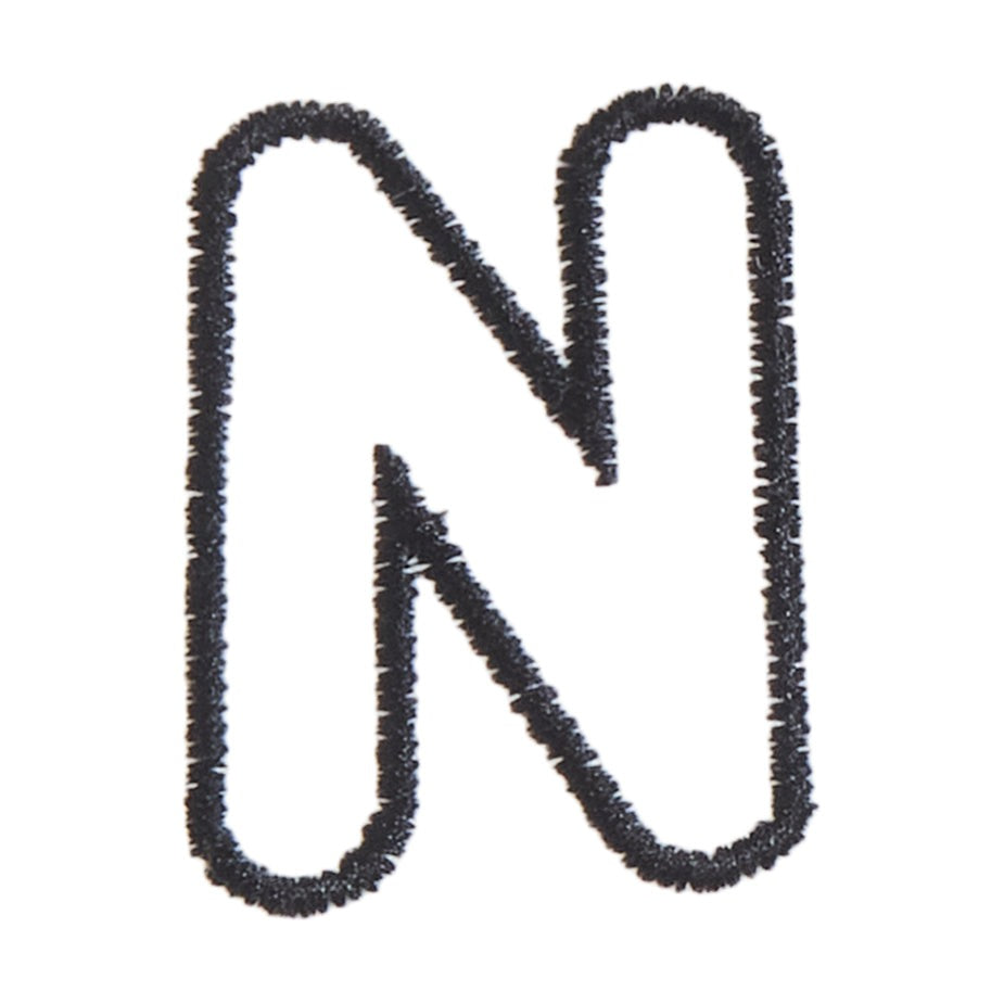 N - Bubble Letter