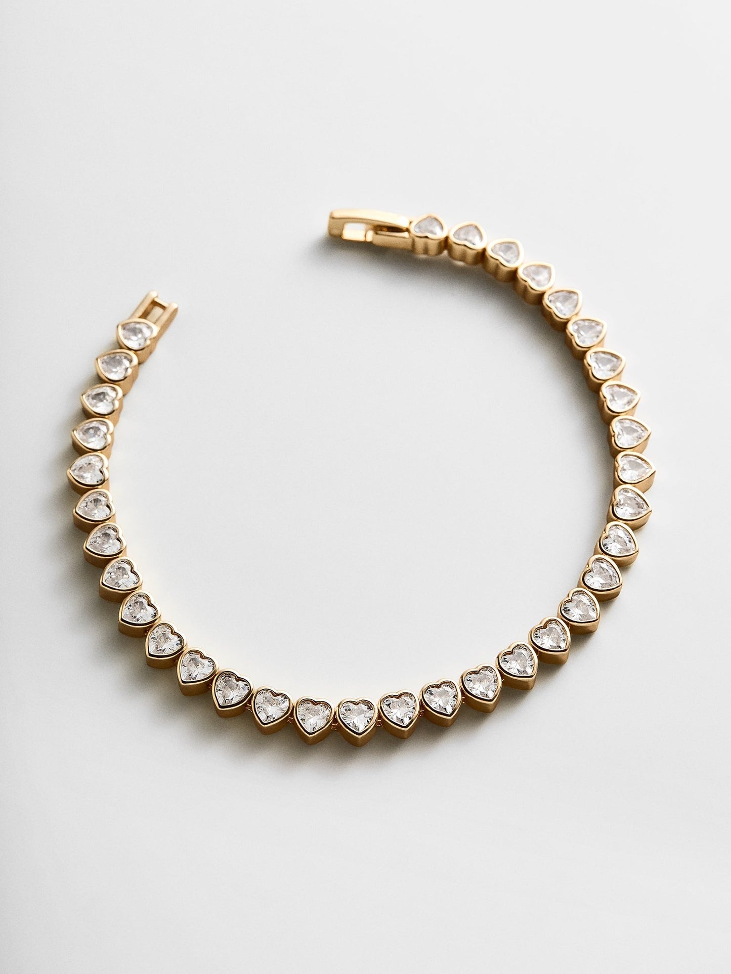 Kali Tennis Bracelet - Gold/Pavé