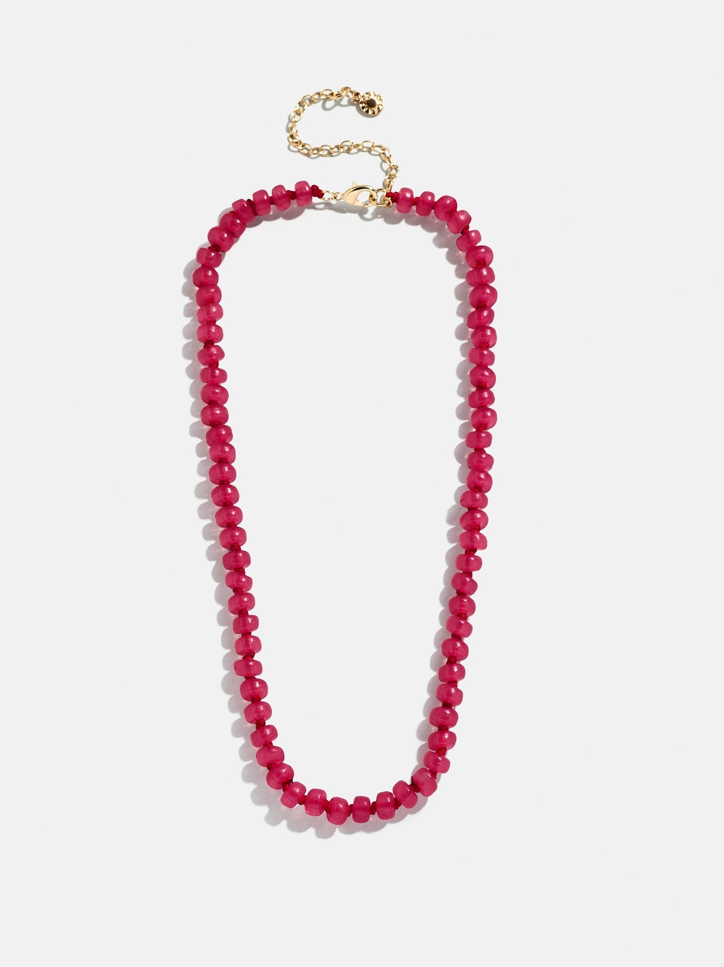 Bead-azzled Kids Necklace - Hot Pink