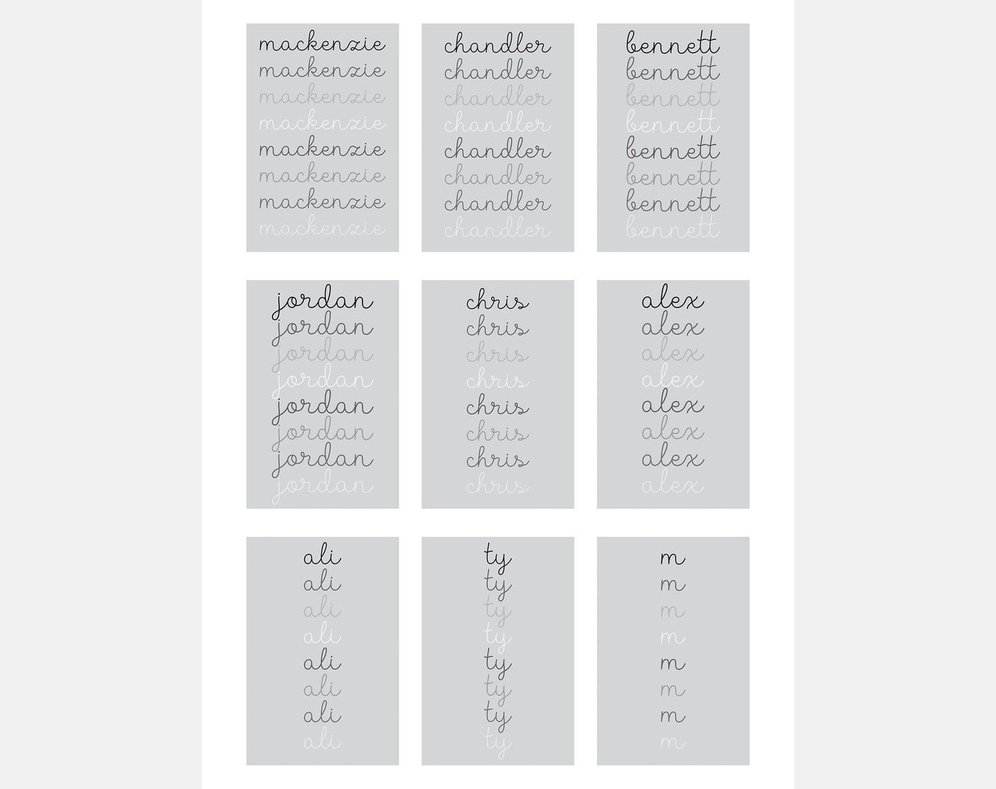Script Ombre Name Custom Blanket - Beige/Multi
