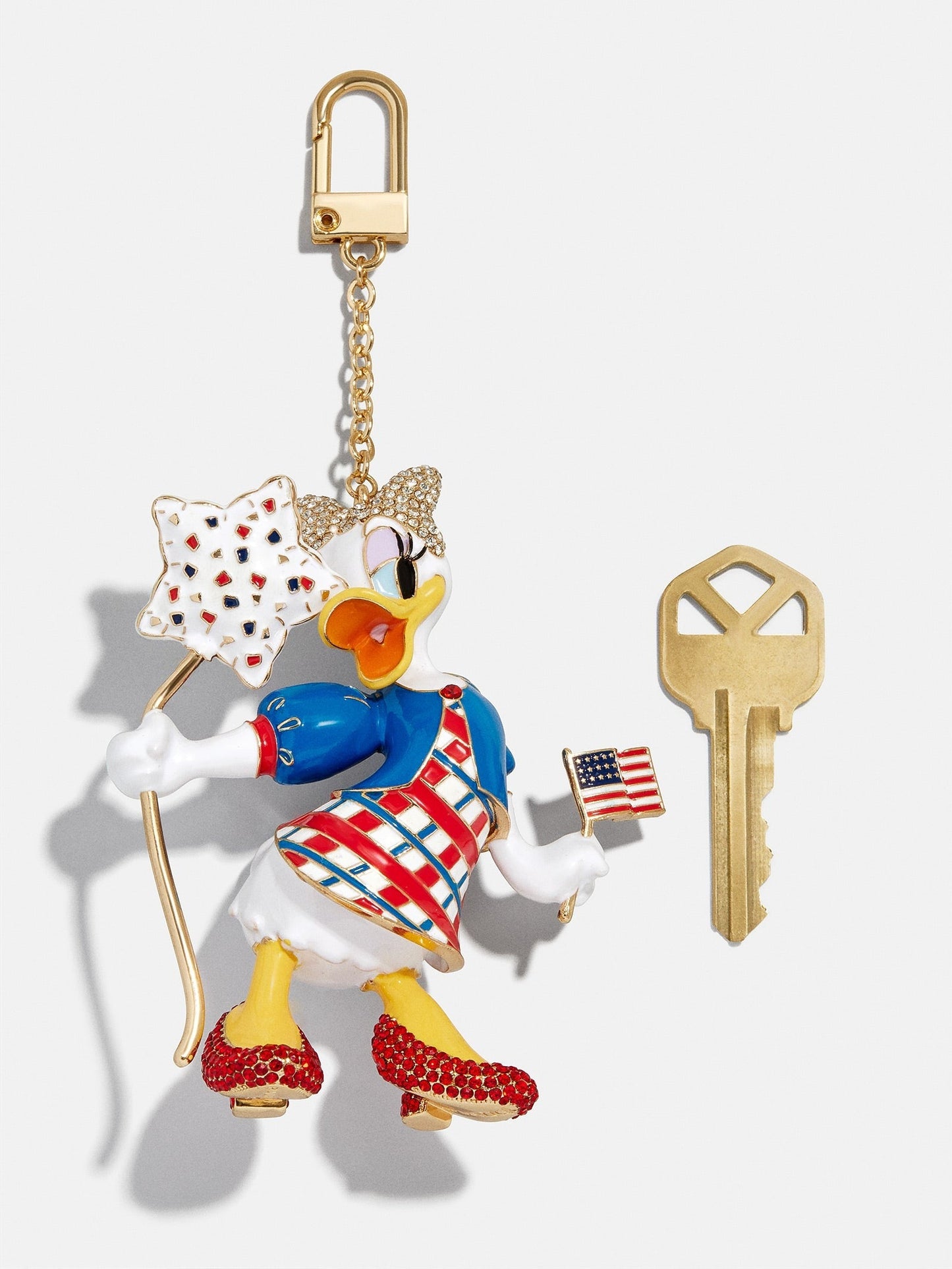 Disney Daisy Duck Americana Bag Charm - Daisy Duck