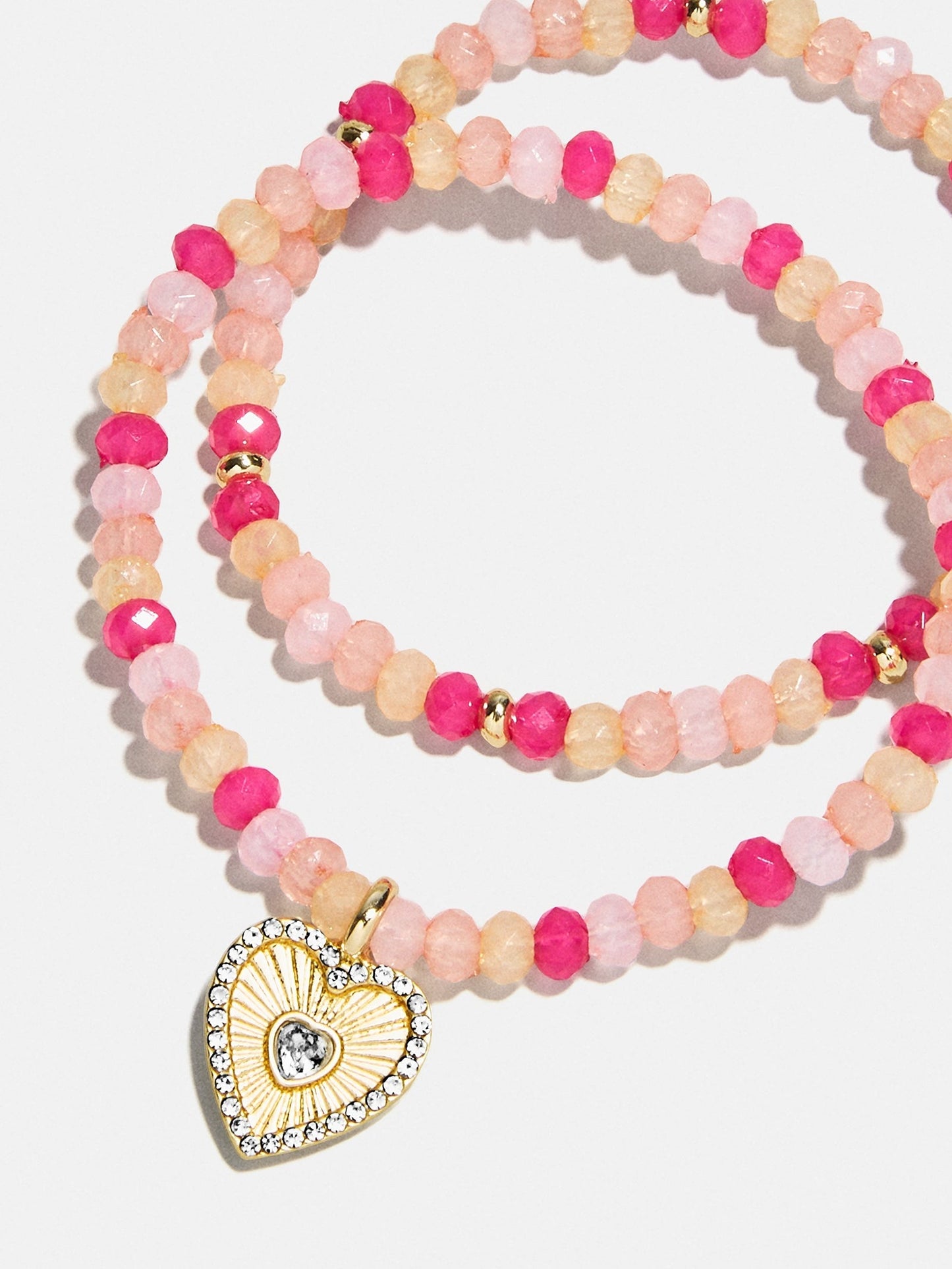 Bead Party Kids Bracelet Set - Heart