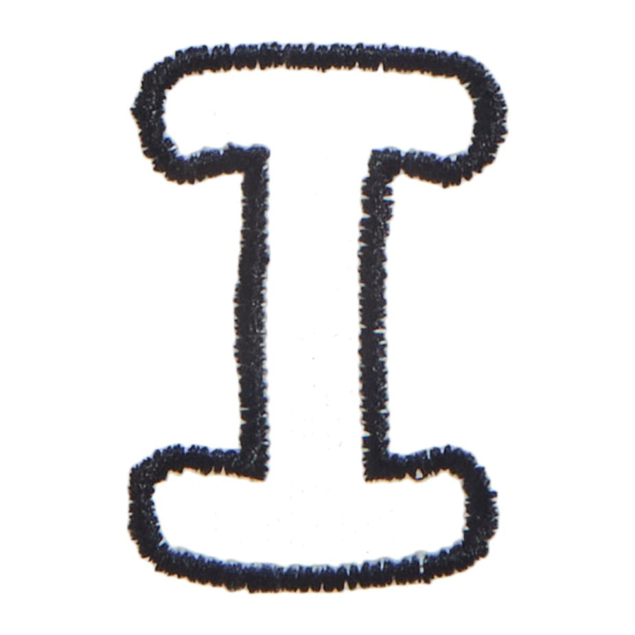 I - Bubble Letter