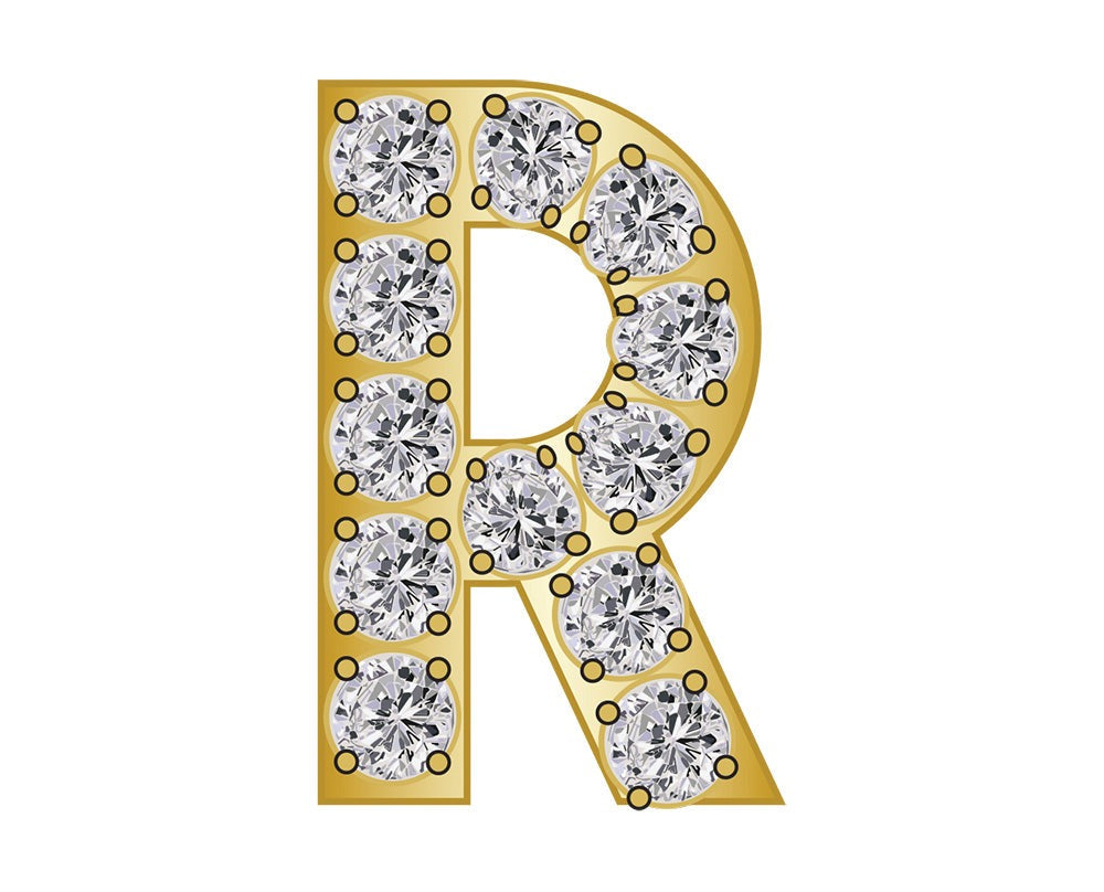 Mini R - Clear/Gold