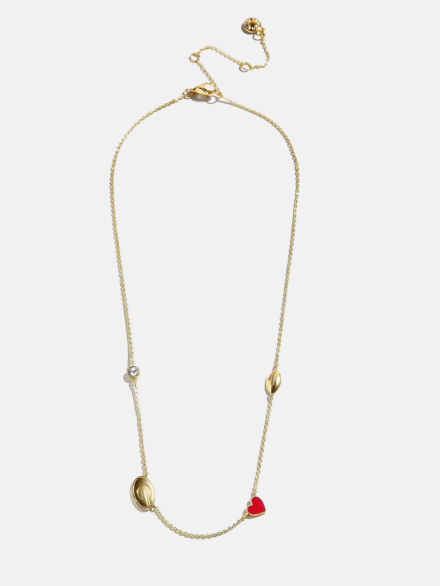 University of Georgia Spaced Charm Necklace - University of Georgia