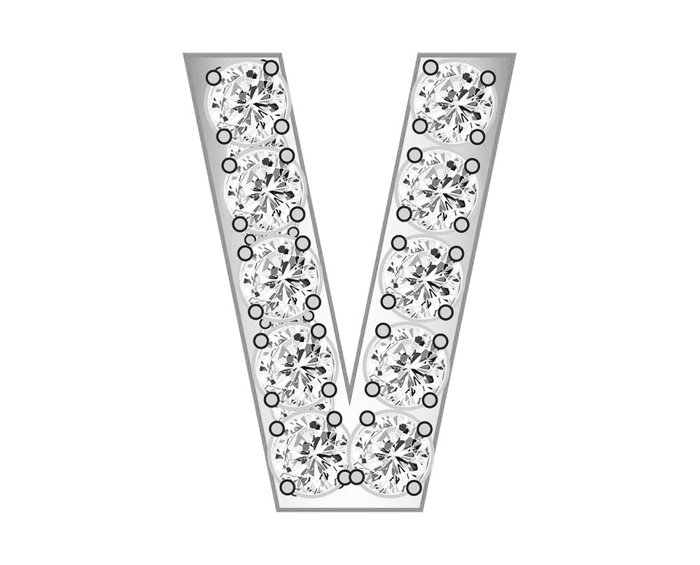 V - Pavé Silver