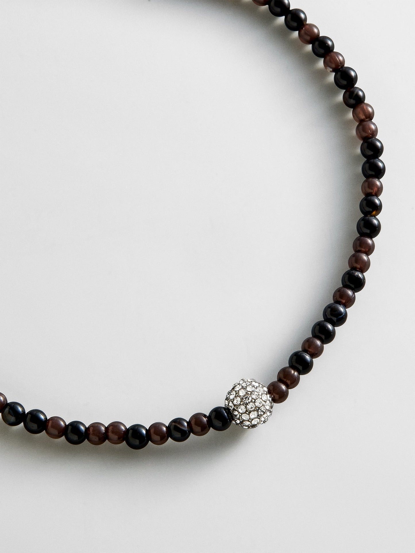 Kyanna Semi-Precious Waterproof Anklet - Onyx