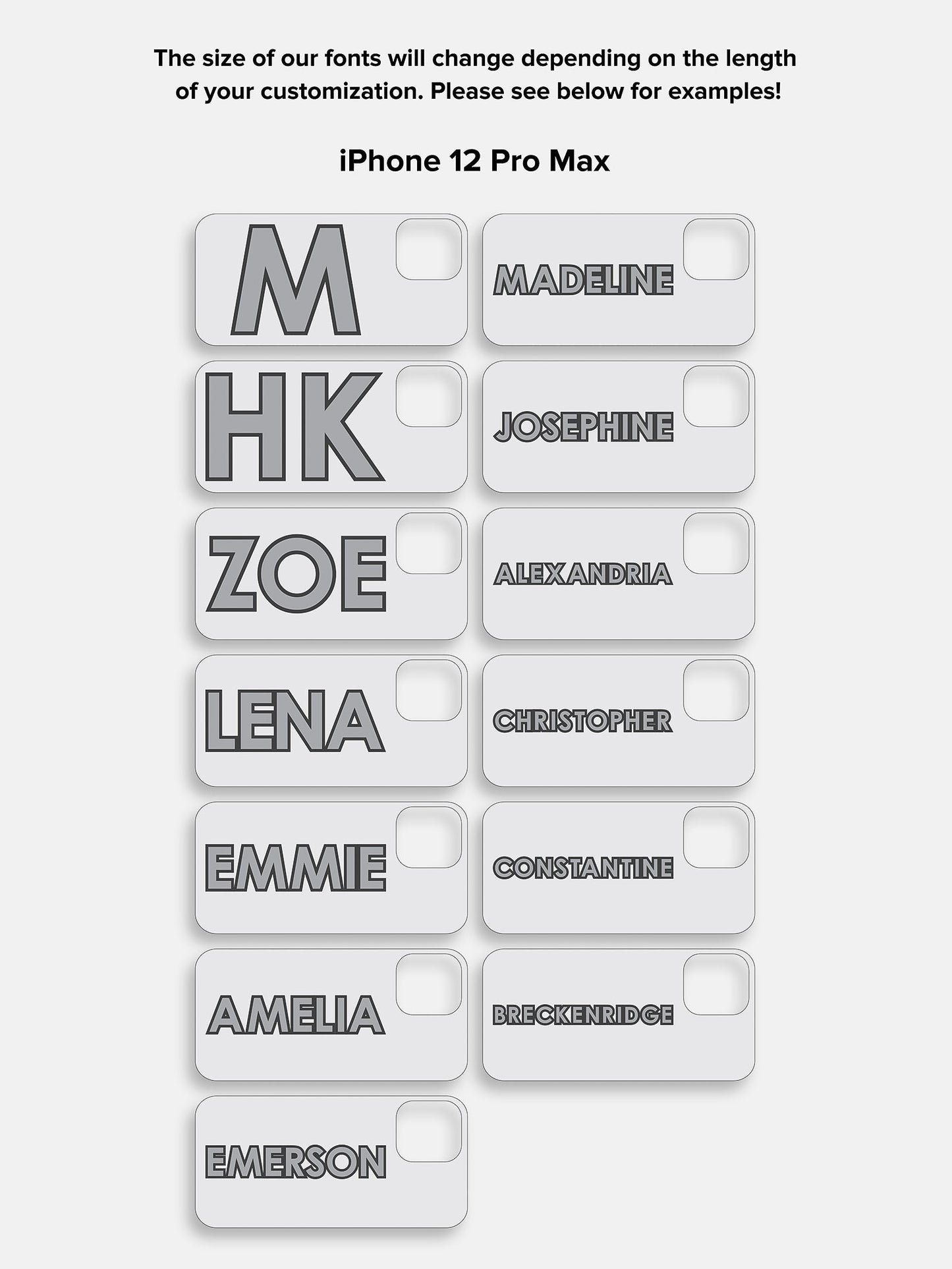 Block Font Custom iPhone Case - Green/Light Pink