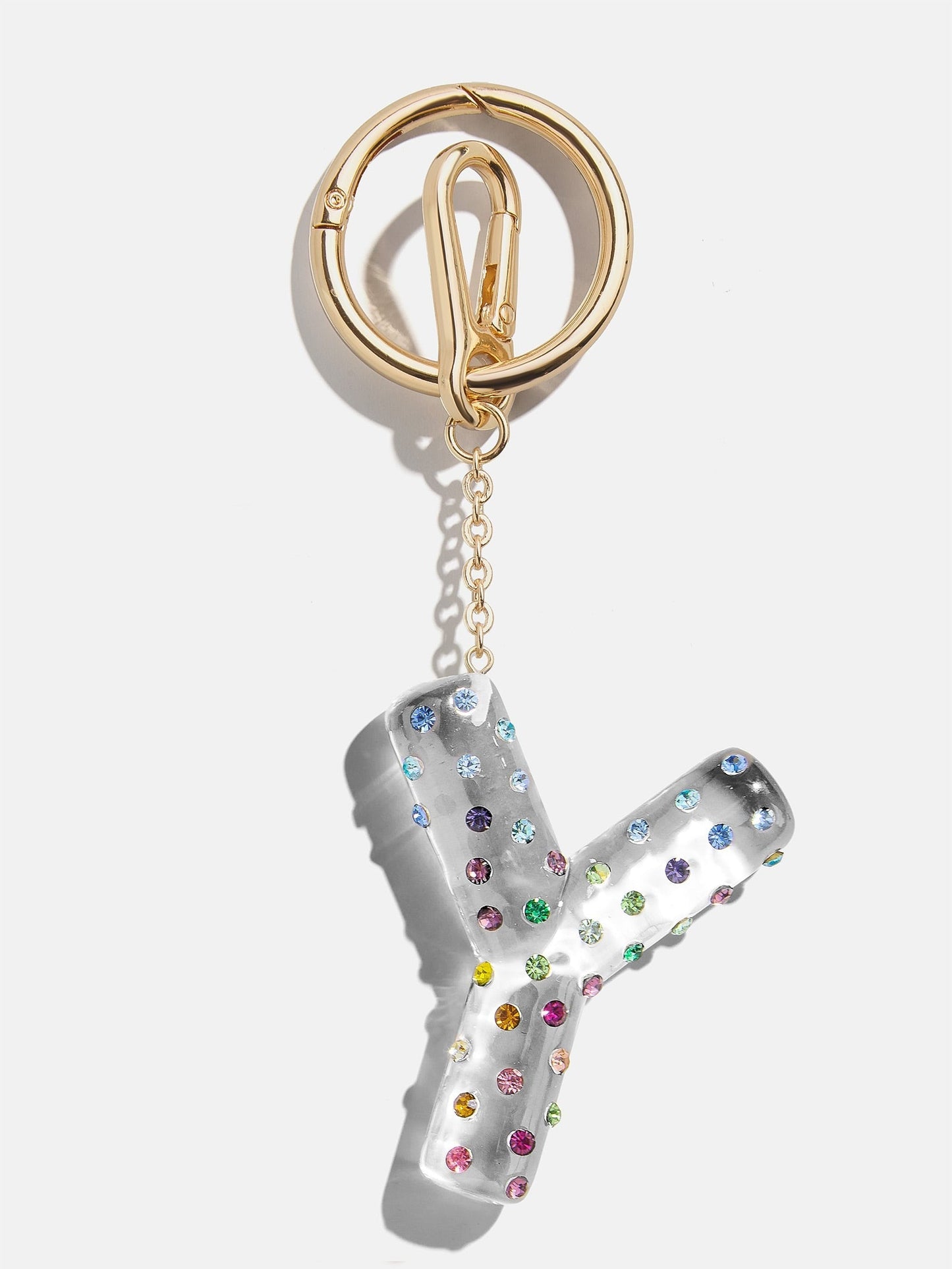 Confetti Initial Bag Charm - Multi