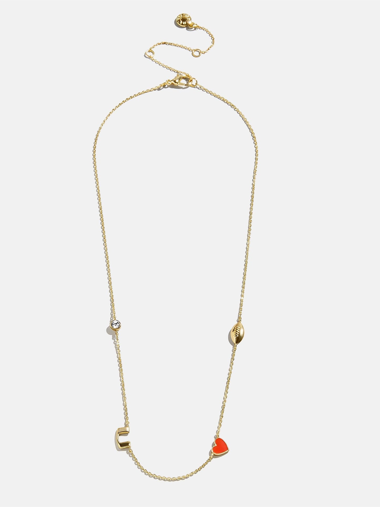 University of Miami Spaced Charm Necklace - University of Miami