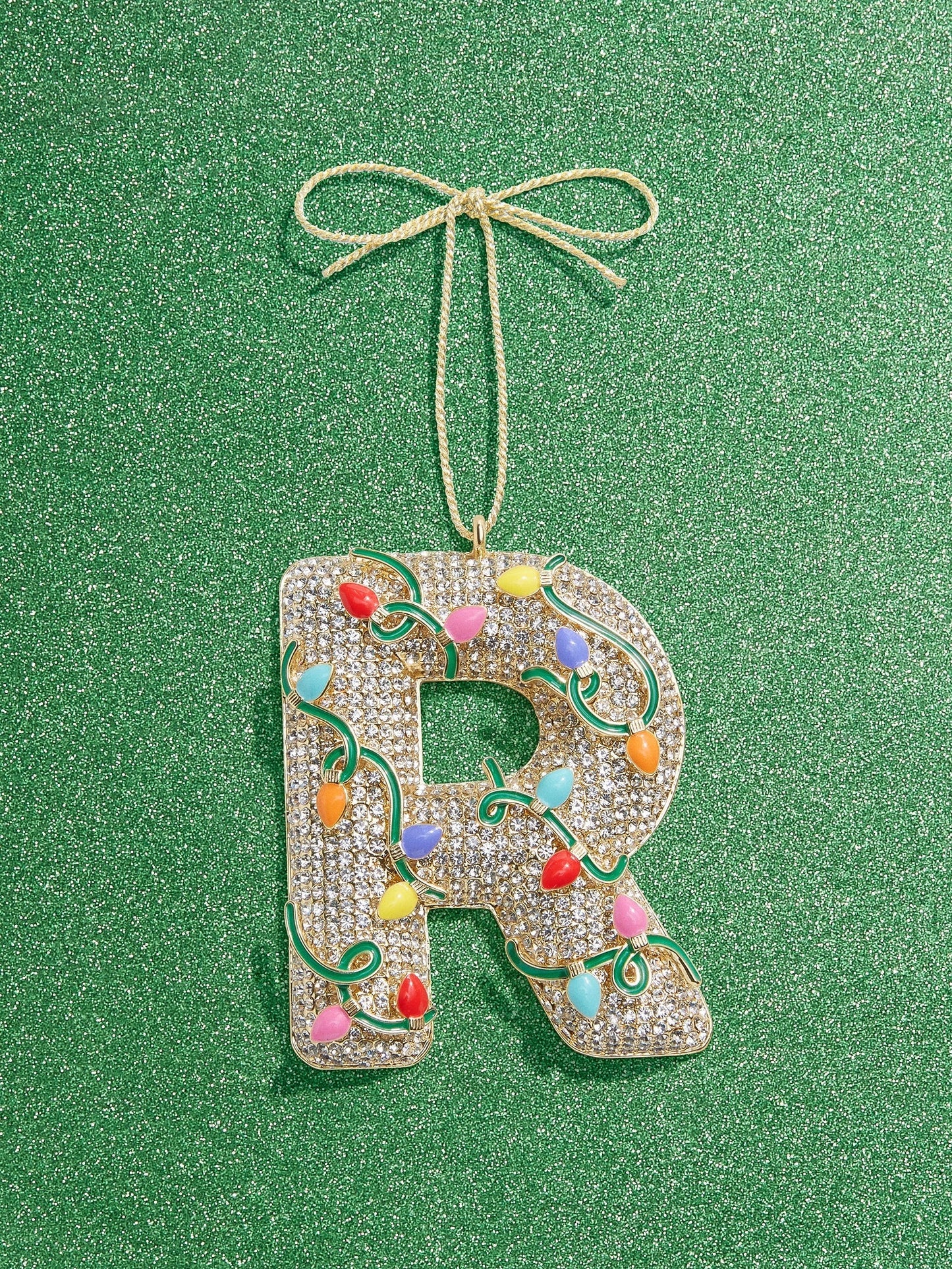Let It Glow Initial Ornament - Let it Glow Initial