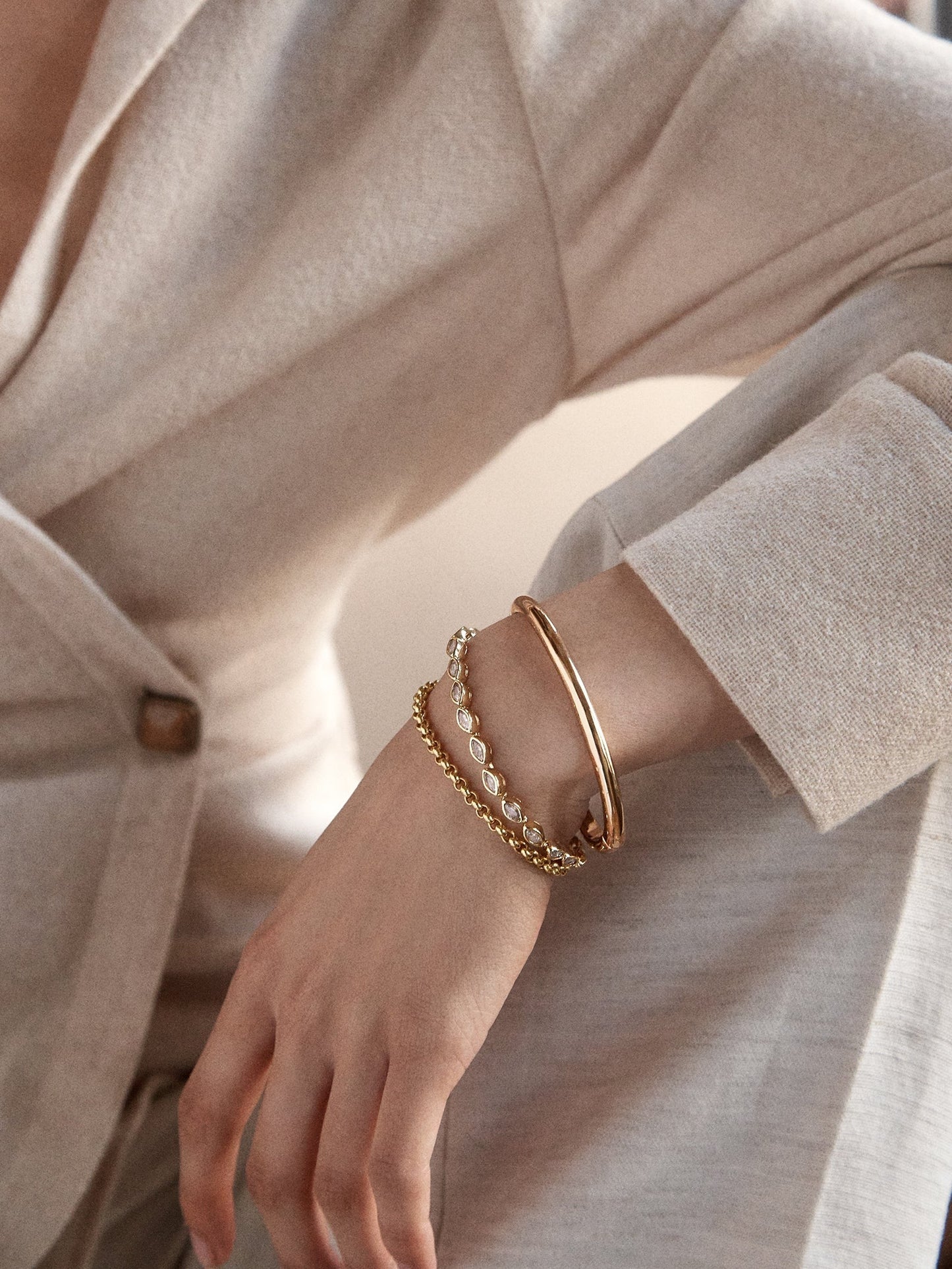 Giuliana Tennis Bracelet - Marquise Bezel
