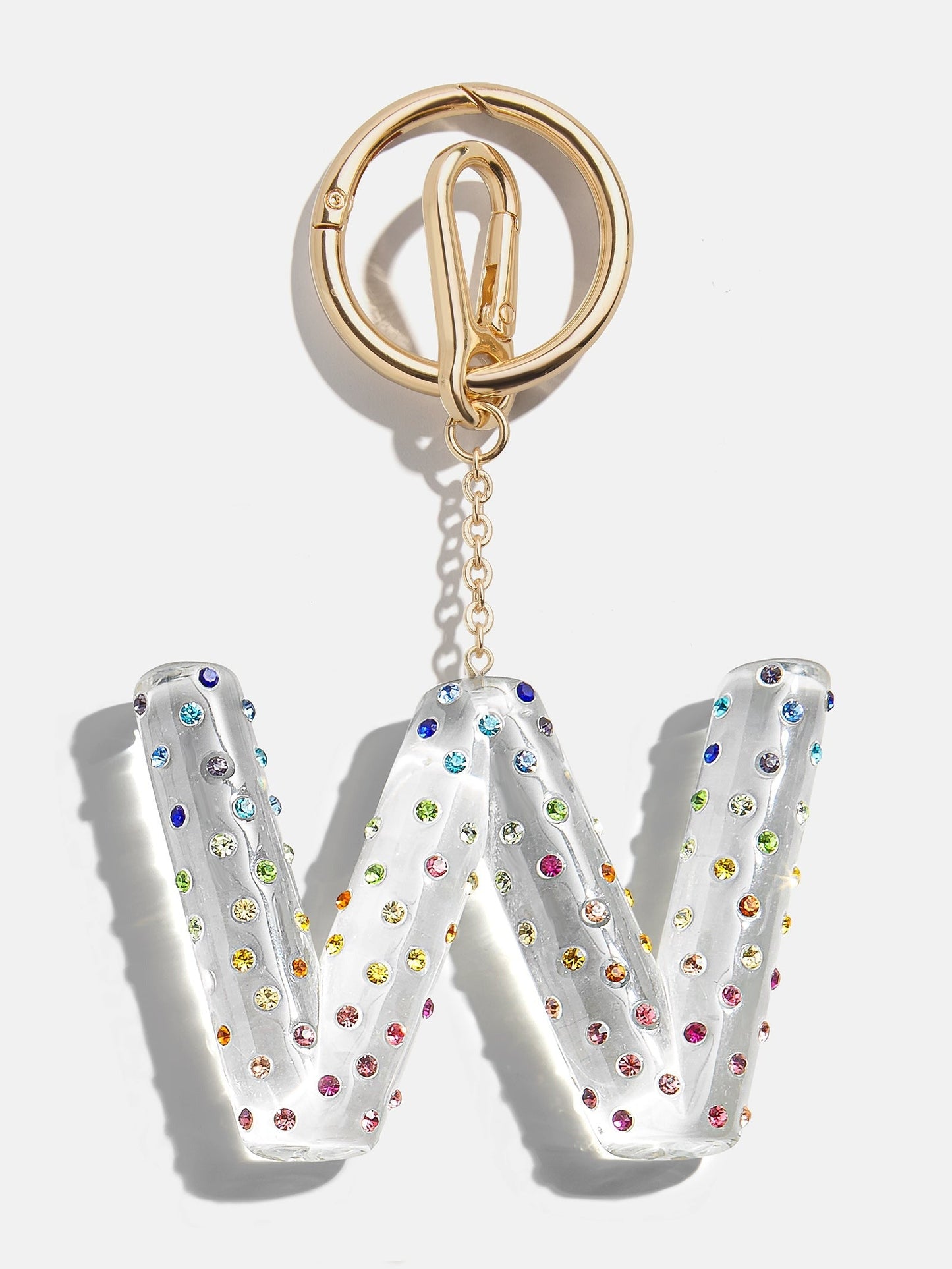 Confetti Initial Bag Charm - Multi