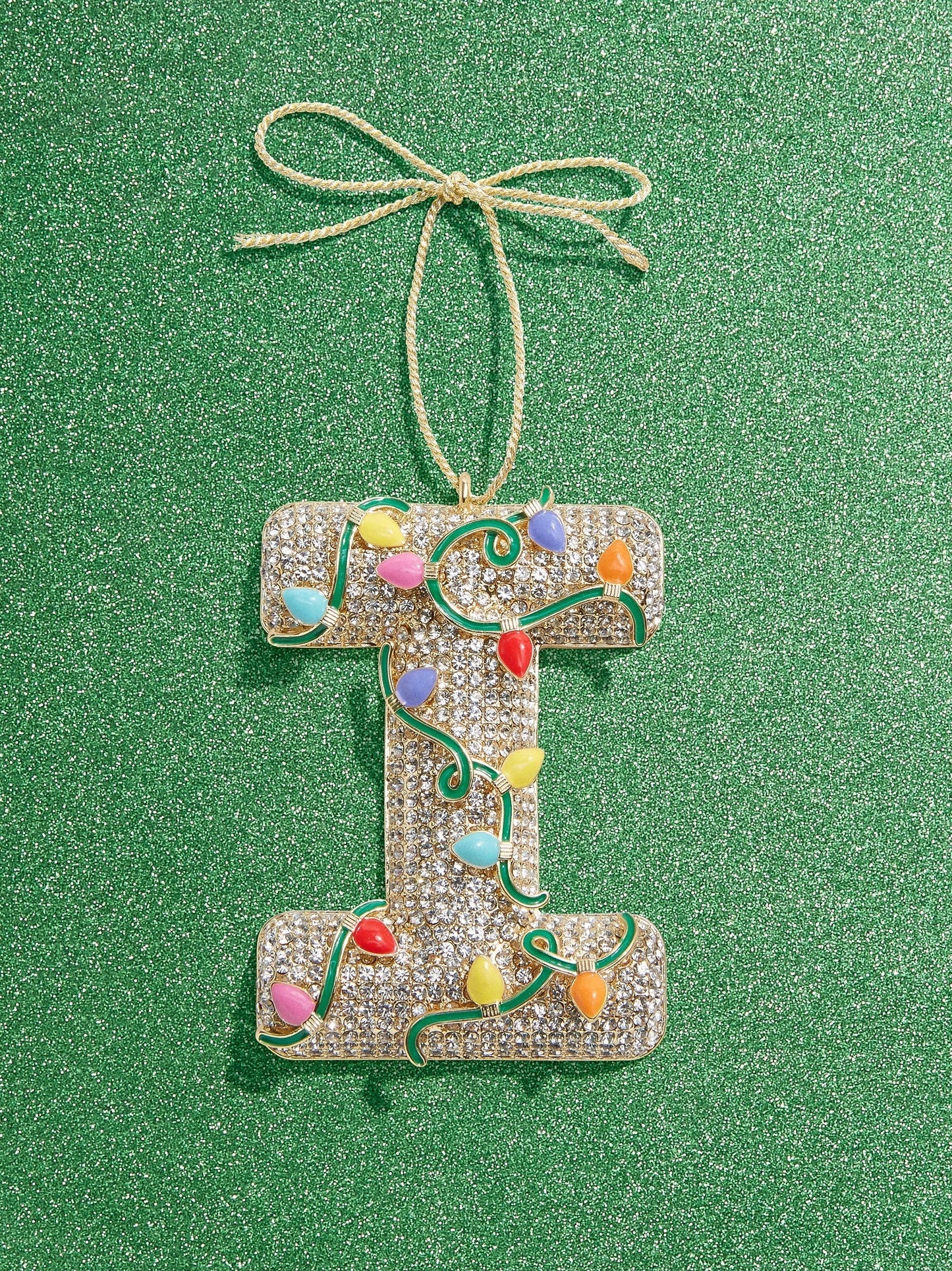 Let It Glow Initial Ornament - Let it Glow Initial