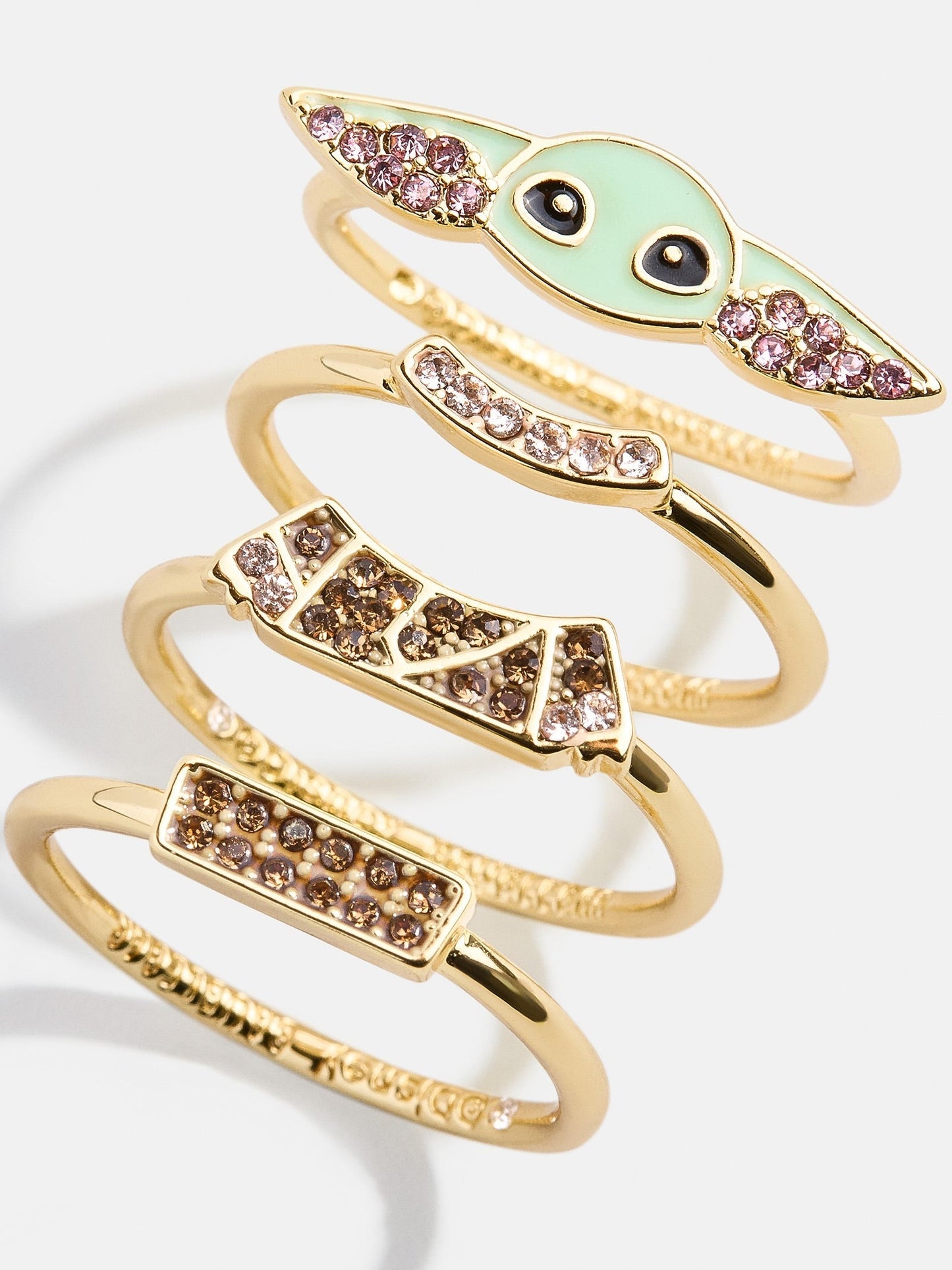 STAR WARSTM GROGUTM Ring Set - Gold/Green