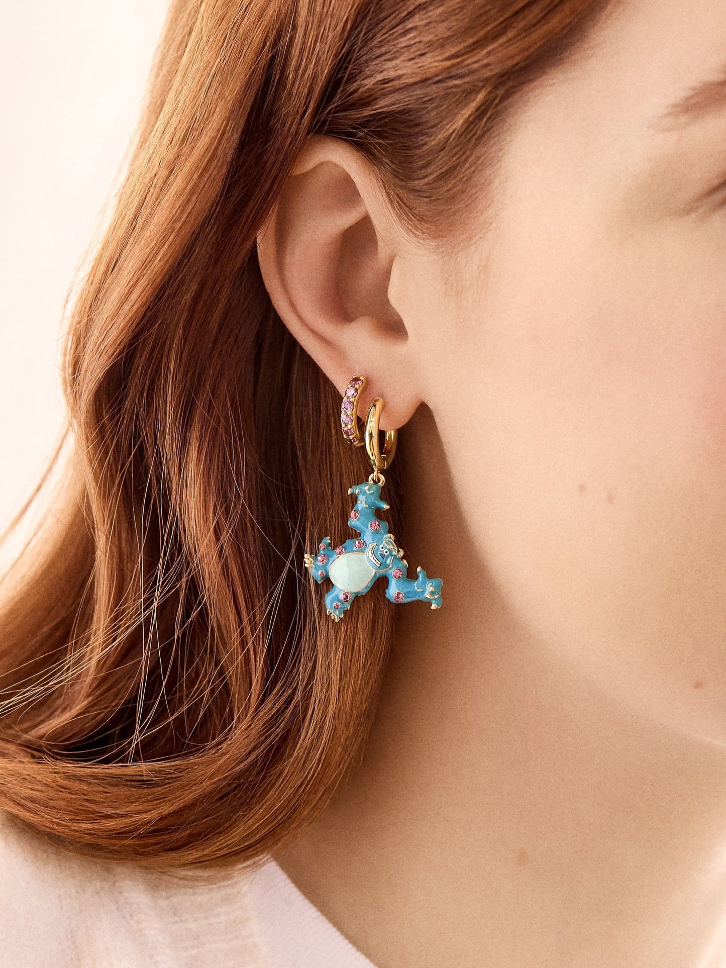 Disney Pixar Monsters, Inc. Earrings - Sulley